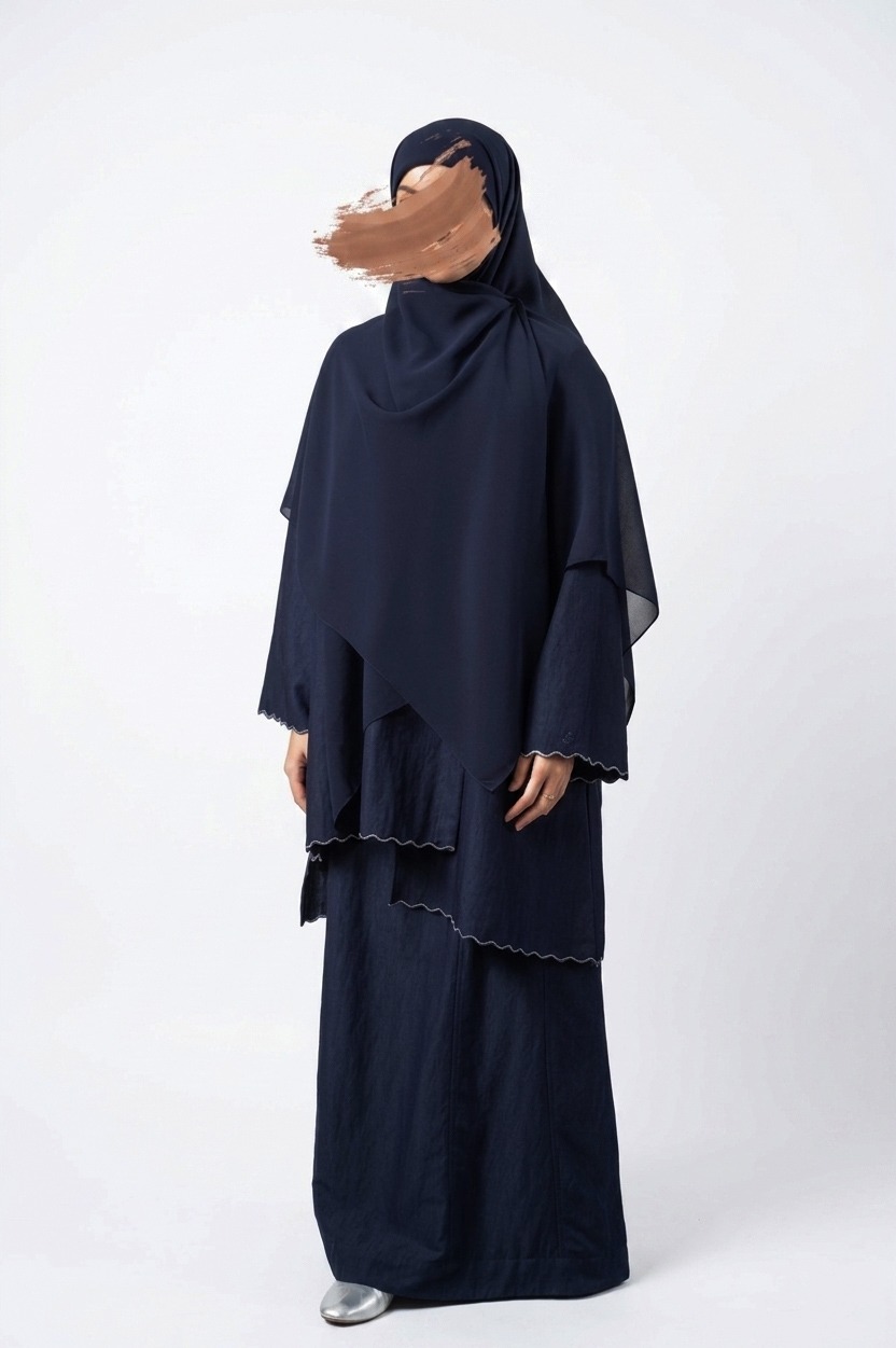 QUIET BLUE TUNIC