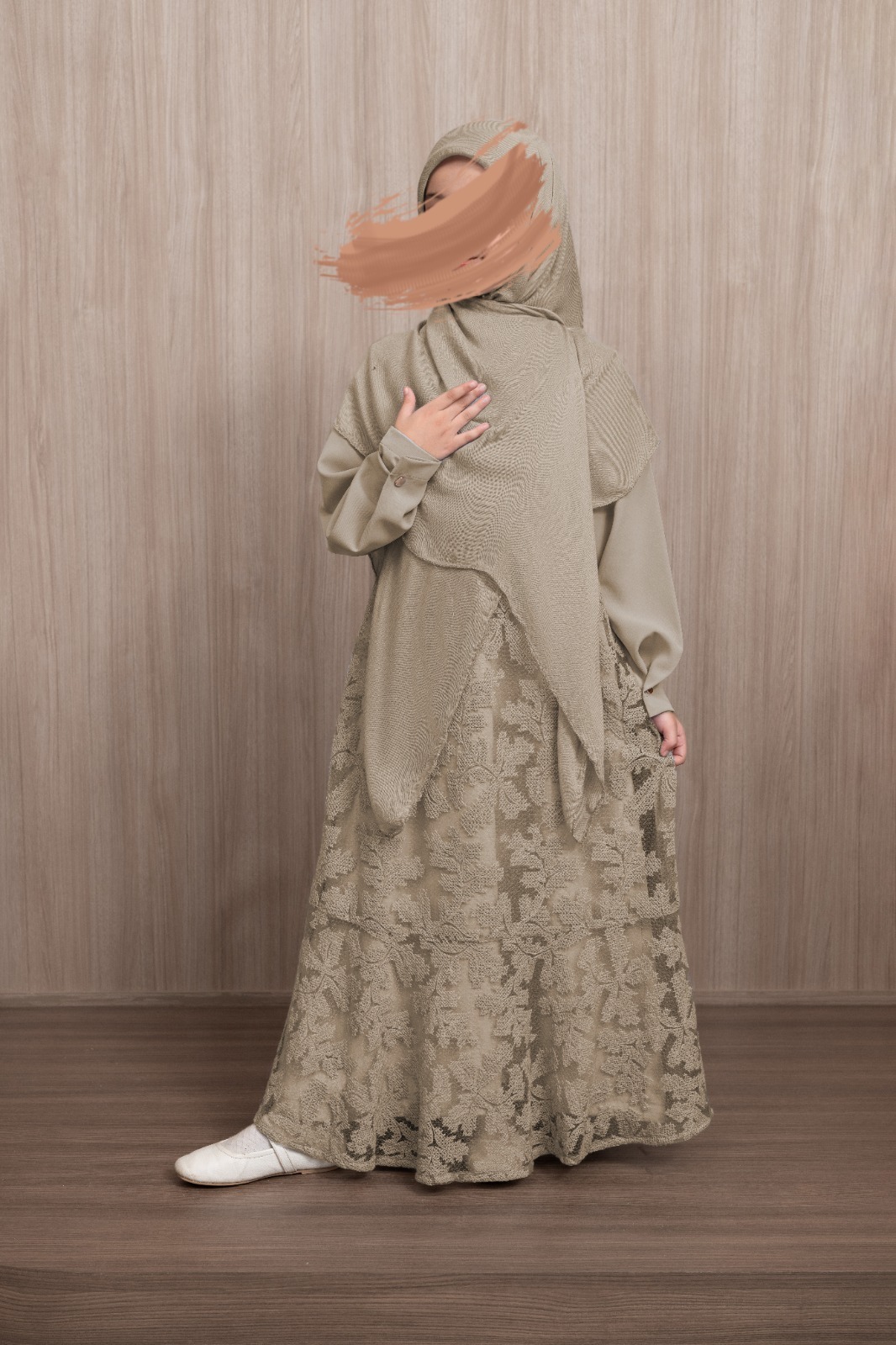 SATU SET GAUN ANAK RENJANA