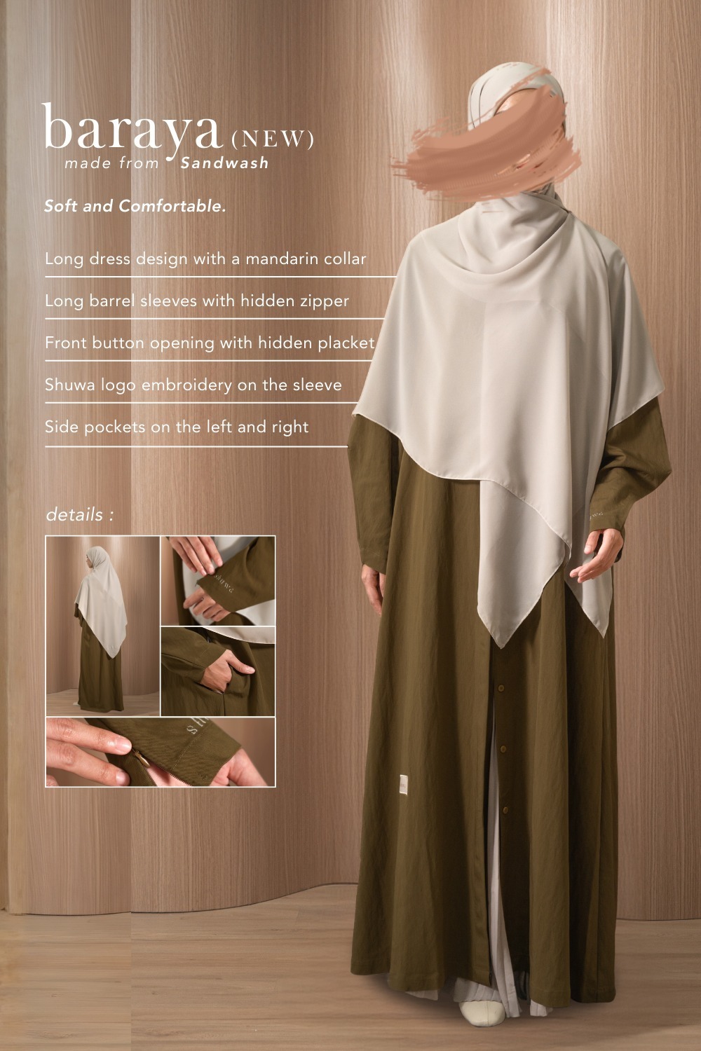 BARAYA SHIRT DRESS