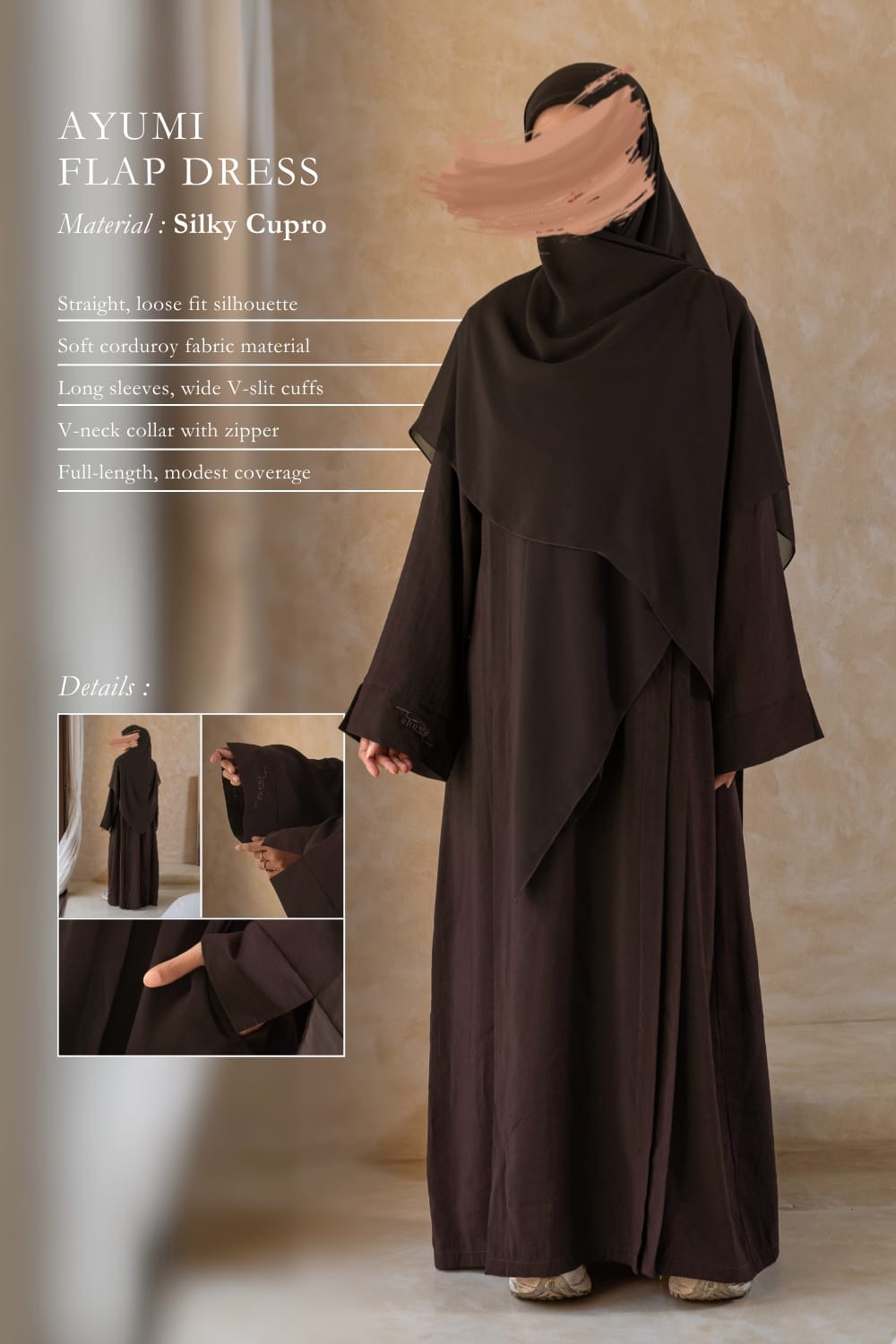 AYUMI FLAP DRESS