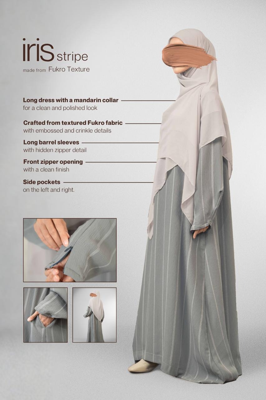 IRIS BARAYA STRIPE OLIVE