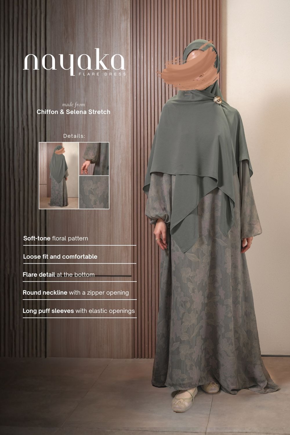 NAYAKA FLARE DRESS