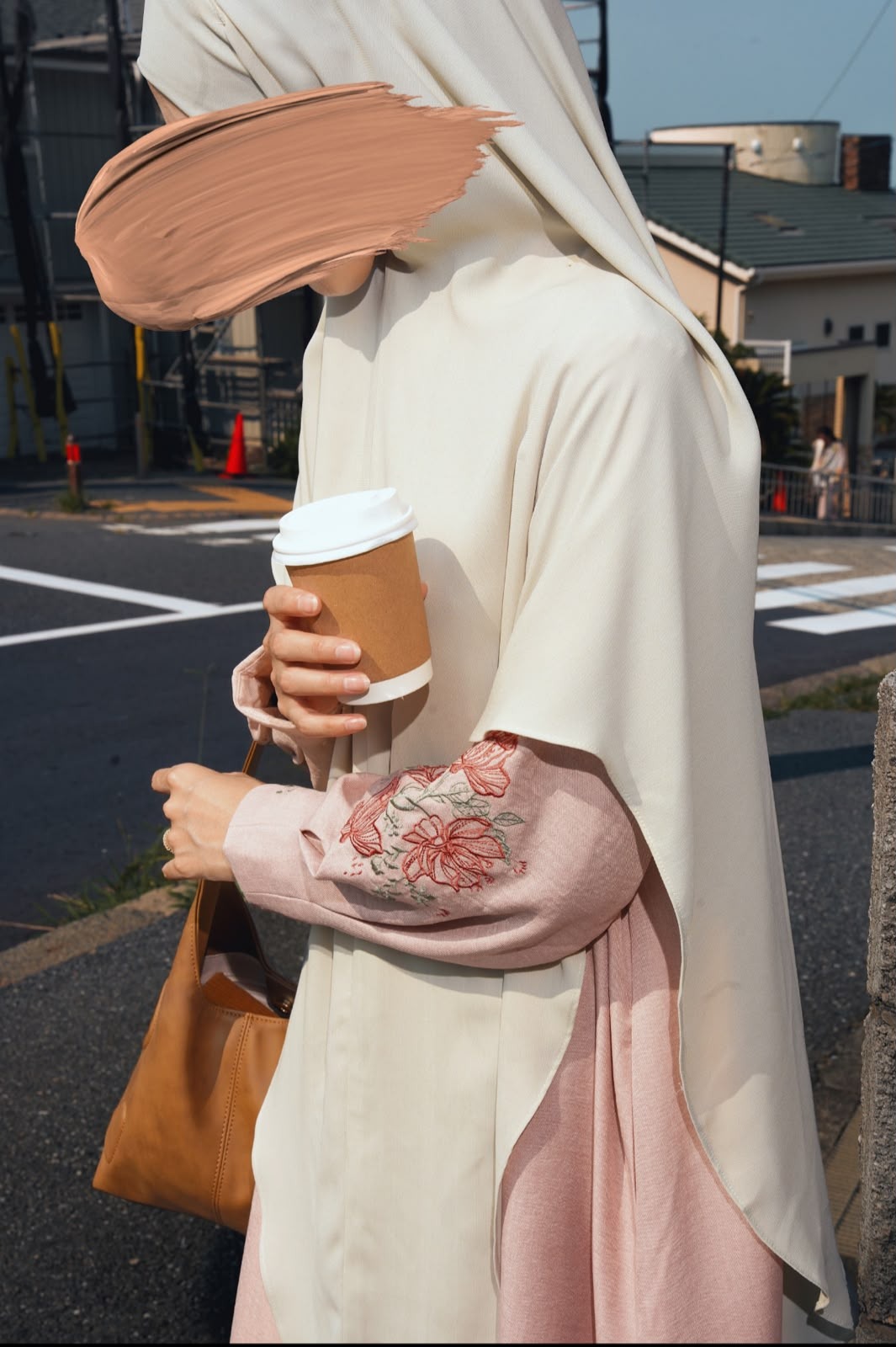 SAURA ABAYA LINEN 2.0 BLUSH