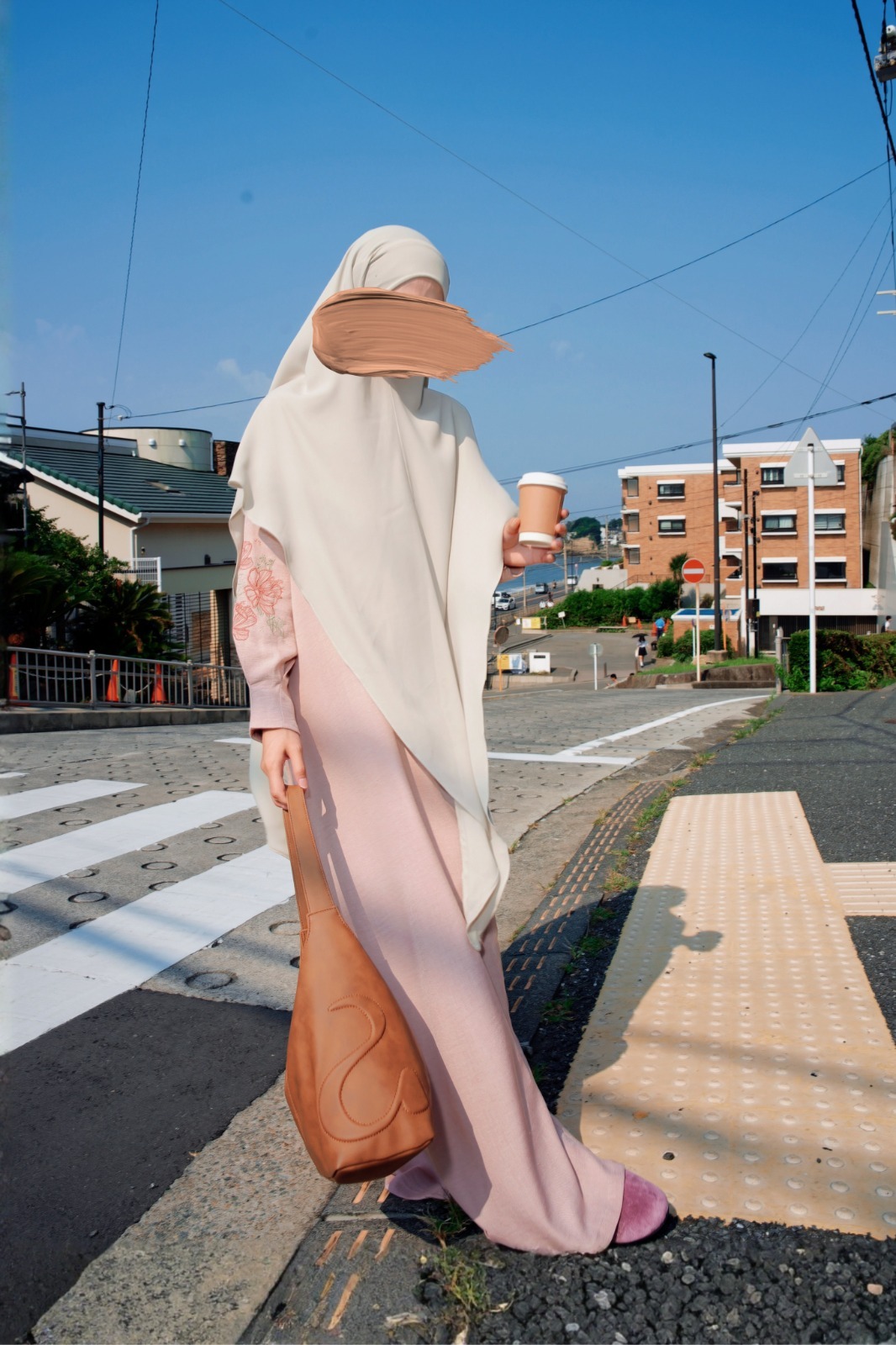 SAURA ABAYA LINEN 2.0 BLUSH