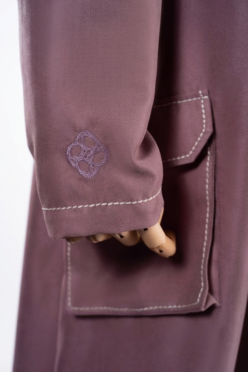 NAIMA DRESS DUSTY ROSE