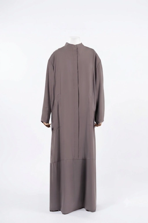 ALEENA FLOWY DRESS SOFT CHOCO