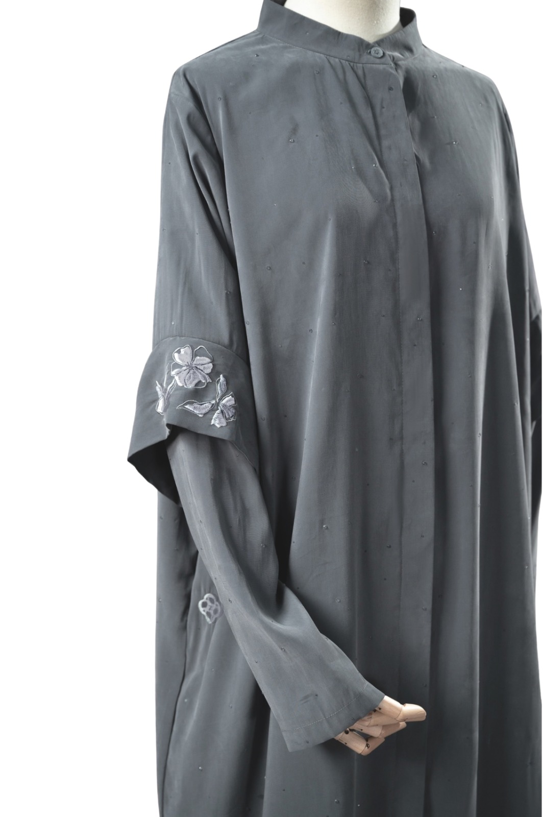 SIRA DRESS DENIM GREY