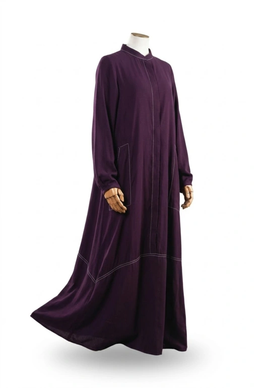 ALEENA FLOWY DRESS PLUM