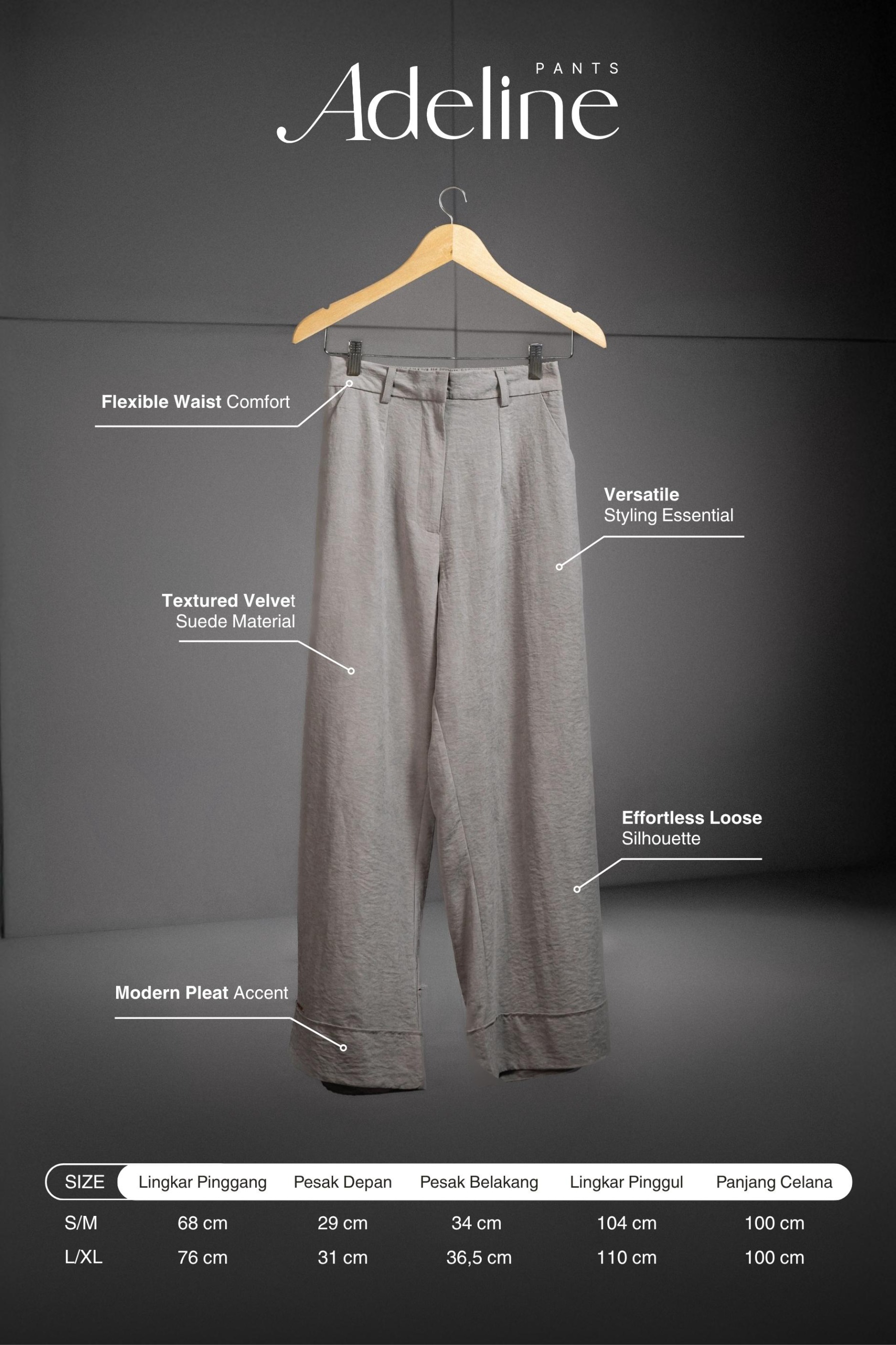 ADELINE PANTS KHAKI