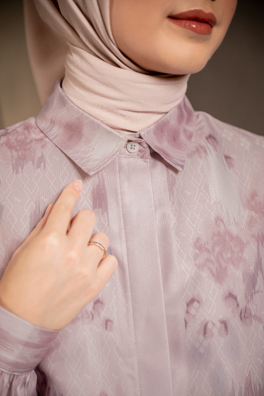 MAVISH BLOUSE AMARANTH