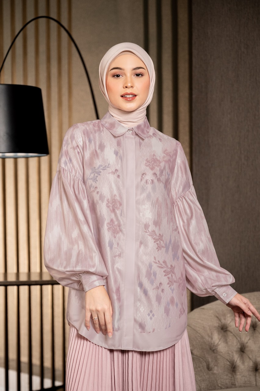 MAVISH BLOUSE AMARANTH