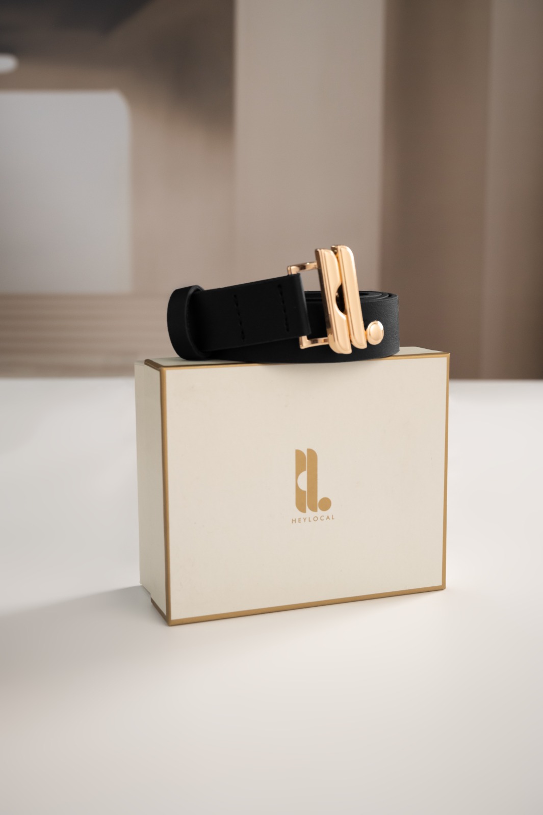 SABINE BELT BLACK