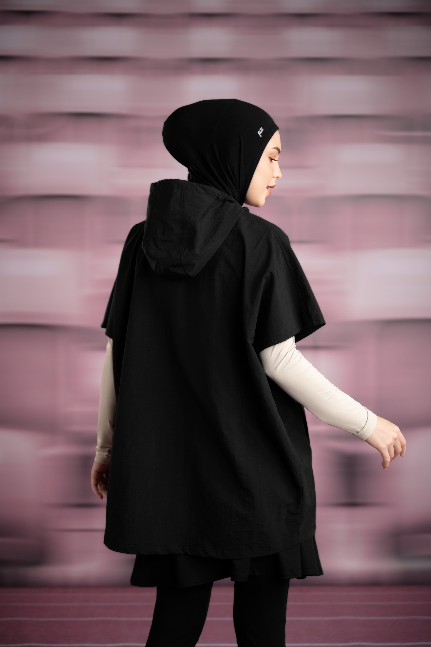 FLEXY SPORT VEST JACKET BLACK
