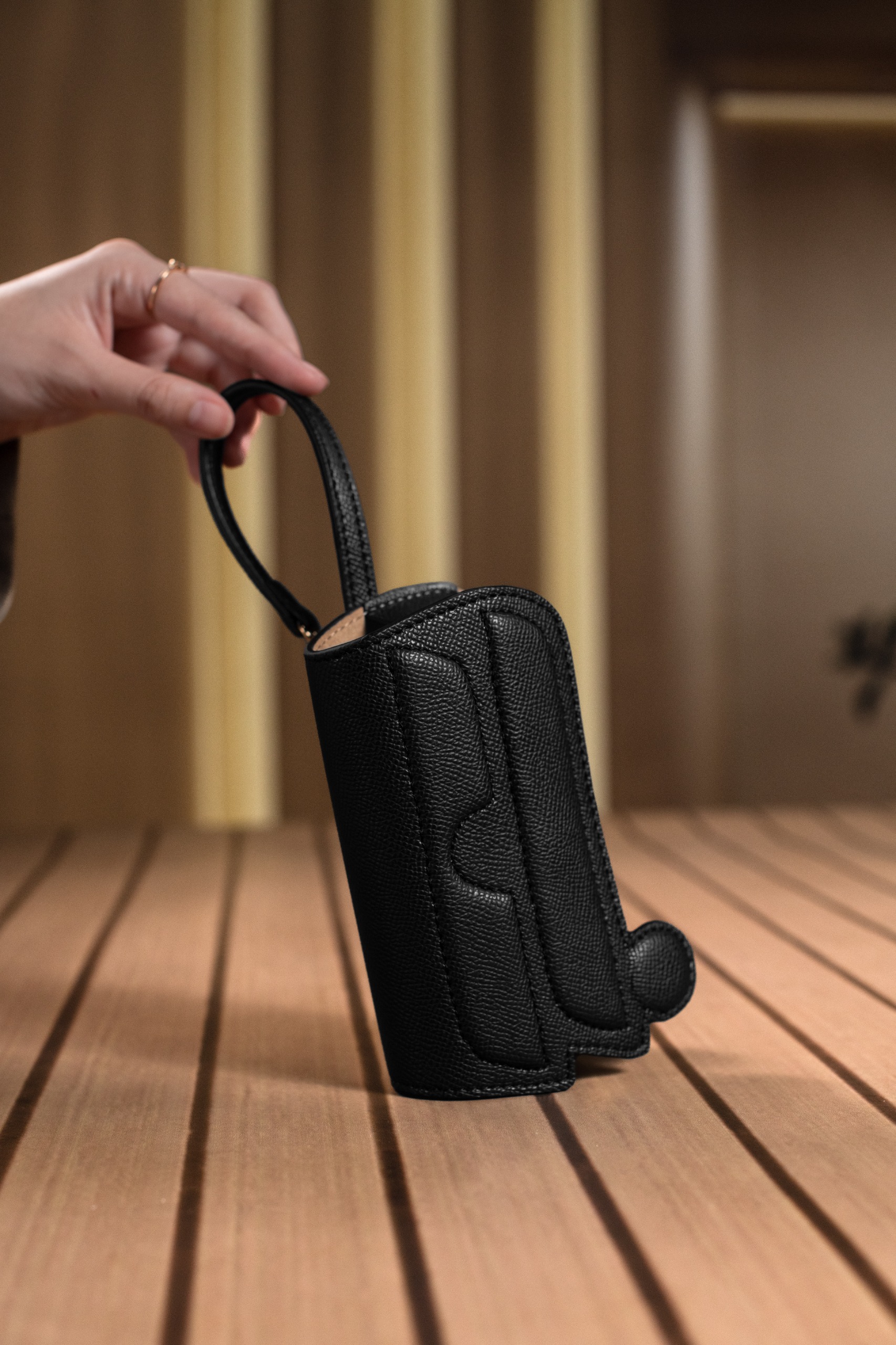 FERMO SUNGLASSES CASE BLACK