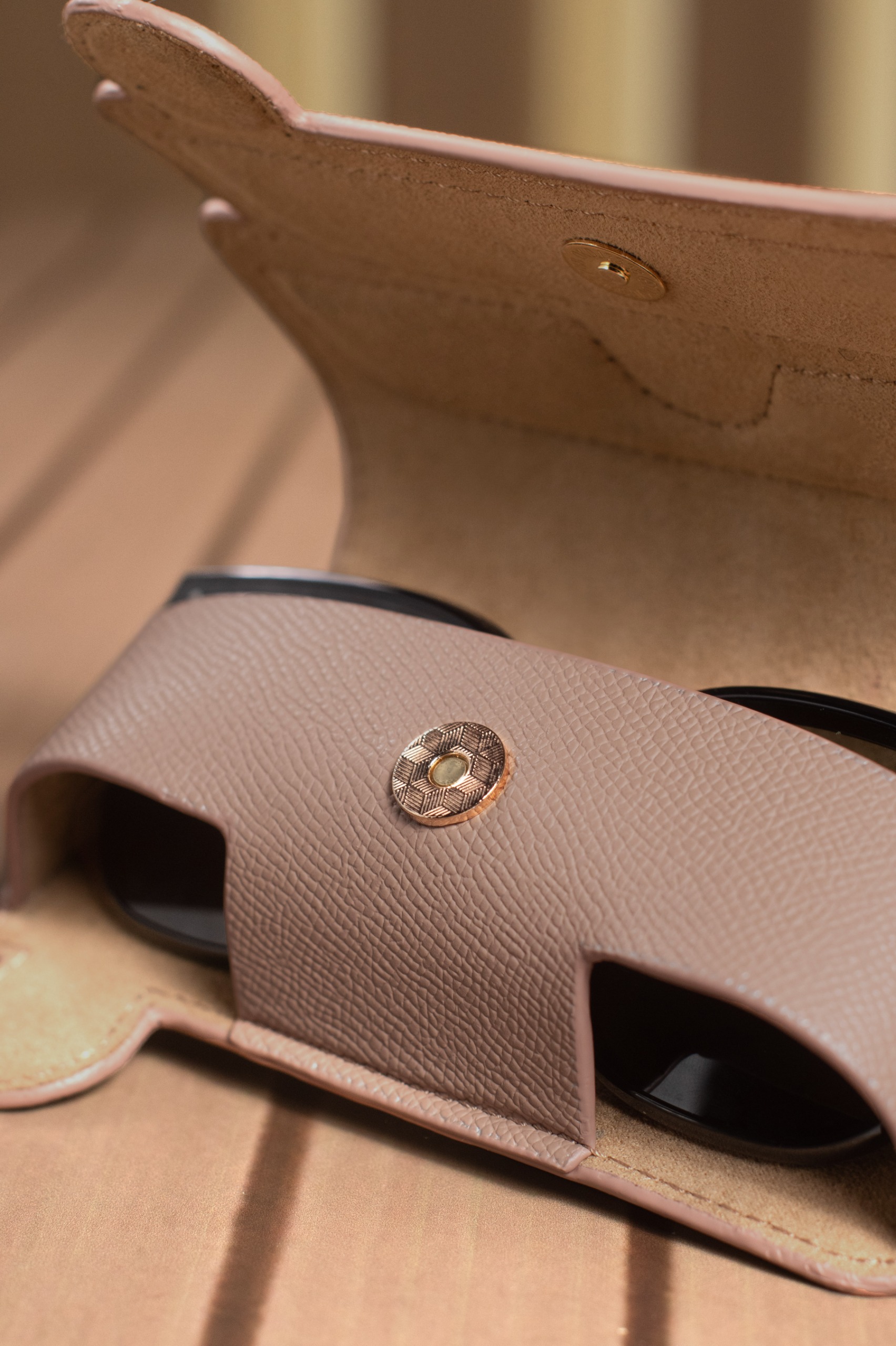 FERMO SUNGLASSES CASE BLUSH