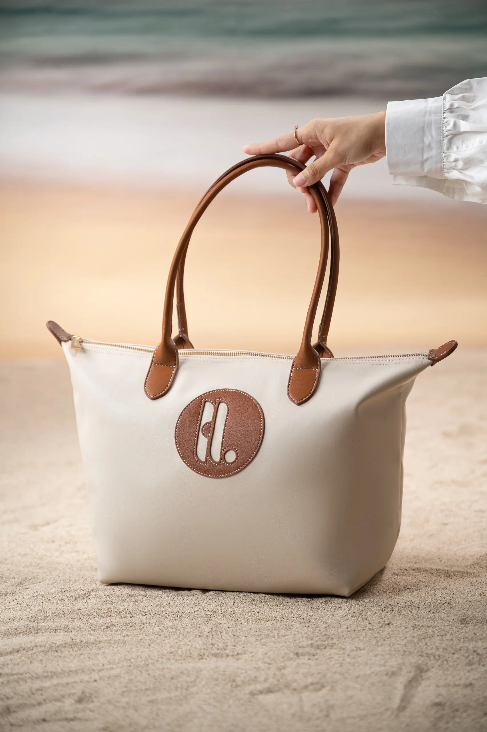 KYOTO TOTEBAG CAMEL