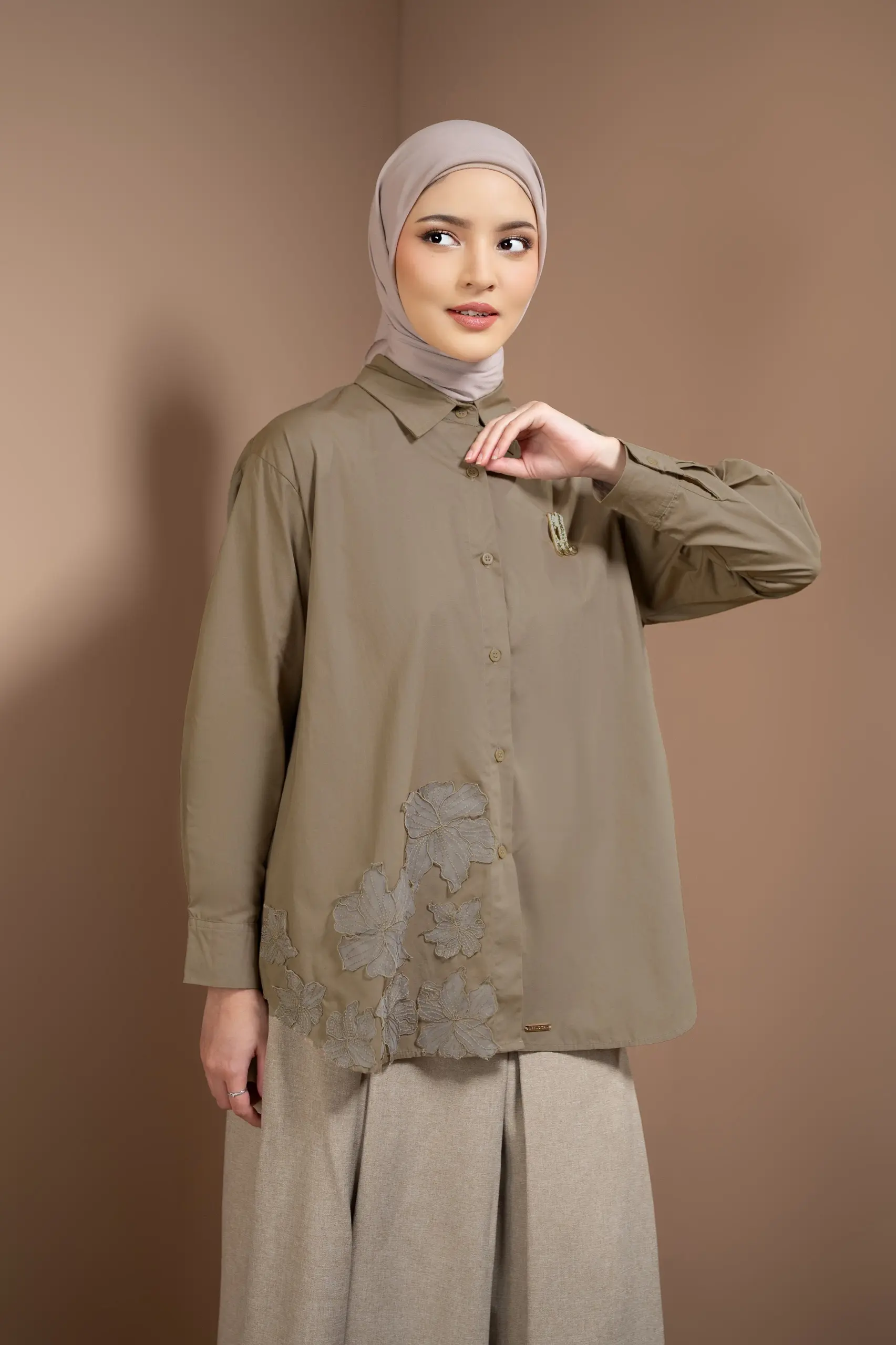 CASSIA SHIRT CEDAR