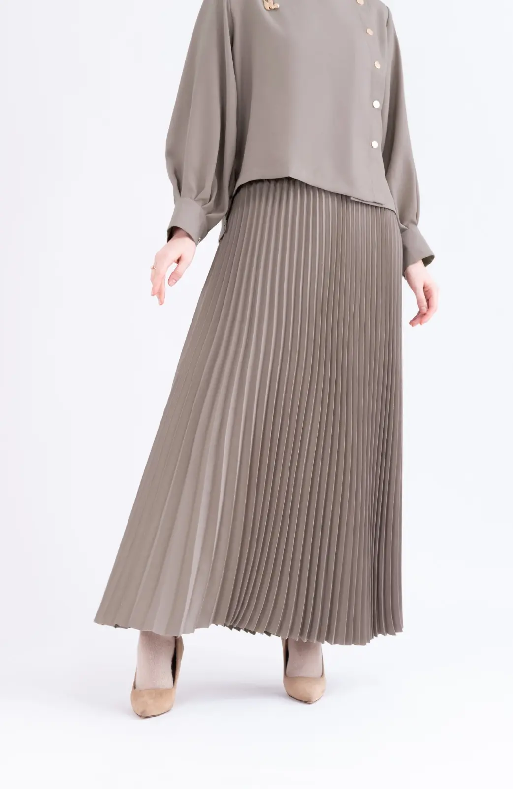 OPHELIA SKIRT TAUPE