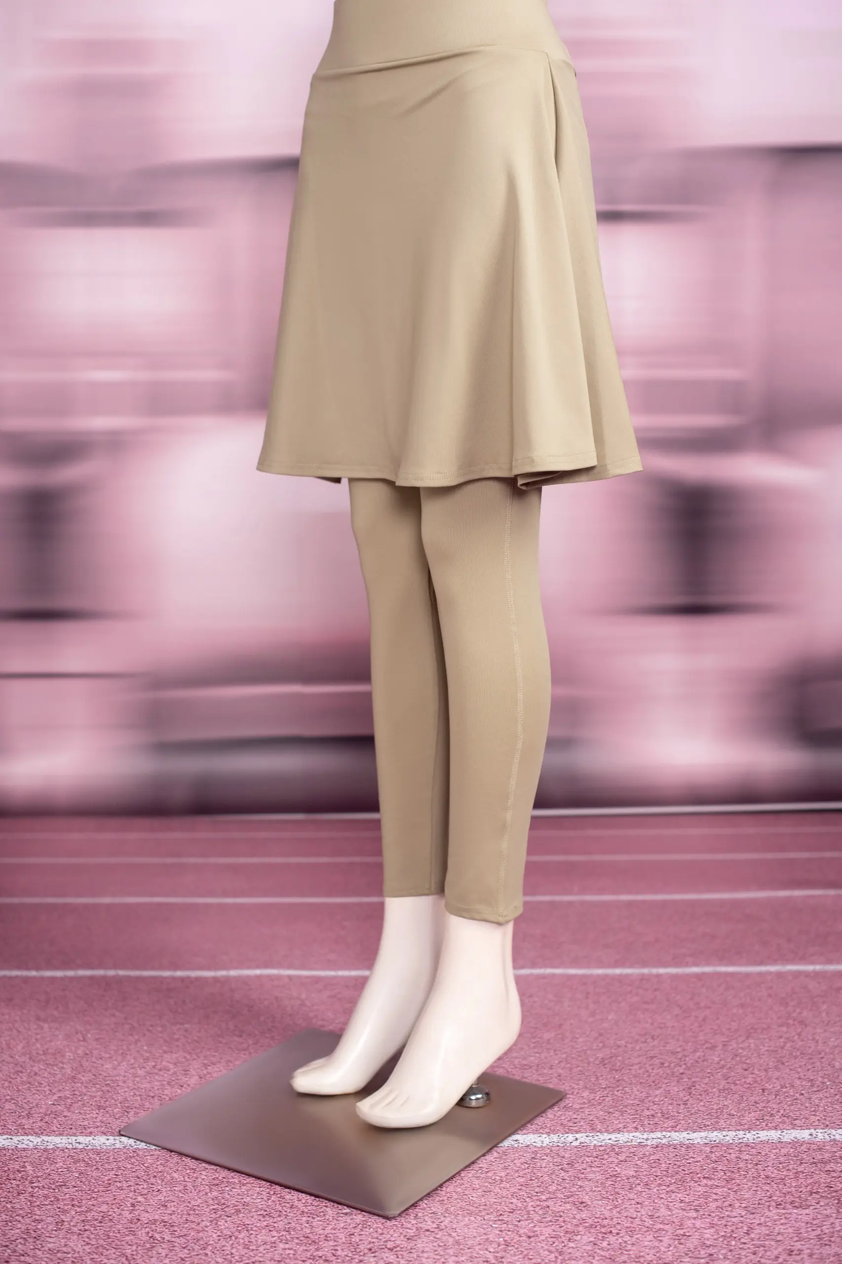 FLEXY SPORT SKIRT LEGGING NUDE
