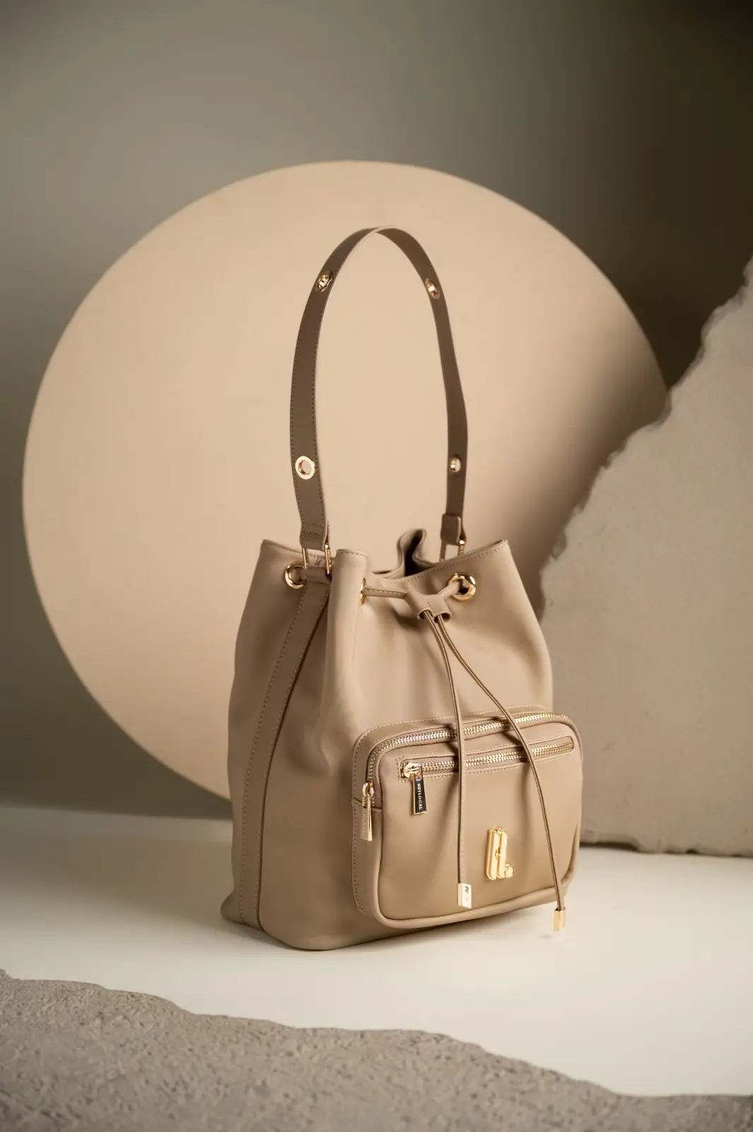 TOKYO HOBO BAG BEIGE