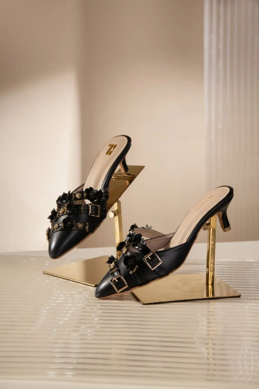 Image of BLYANA BB HEELS BLACK