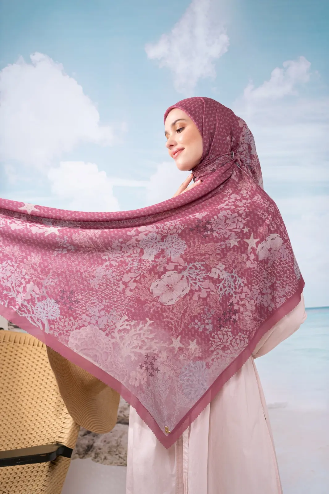 COASTAL APPEAL SCARF AVISA