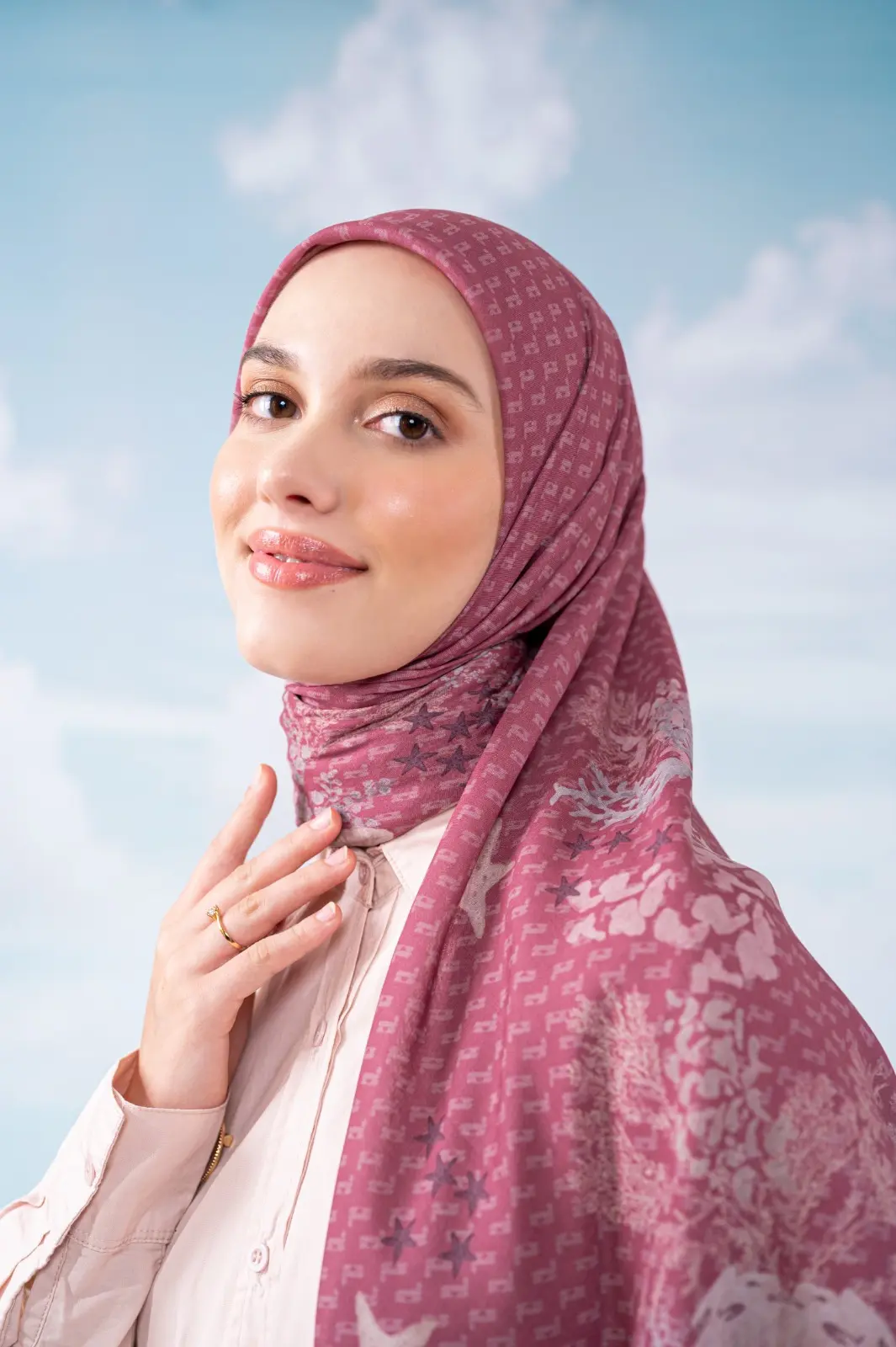 COASTAL APPEAL SCARF AVISA