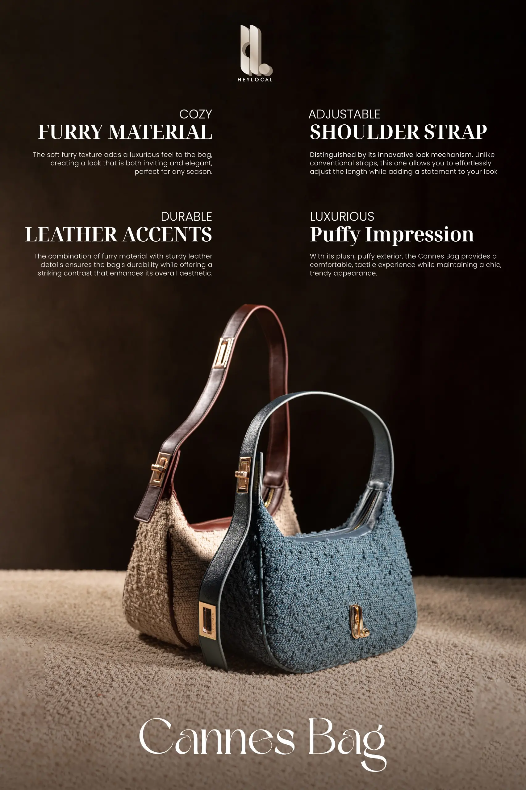 CANNES BAG TEAL