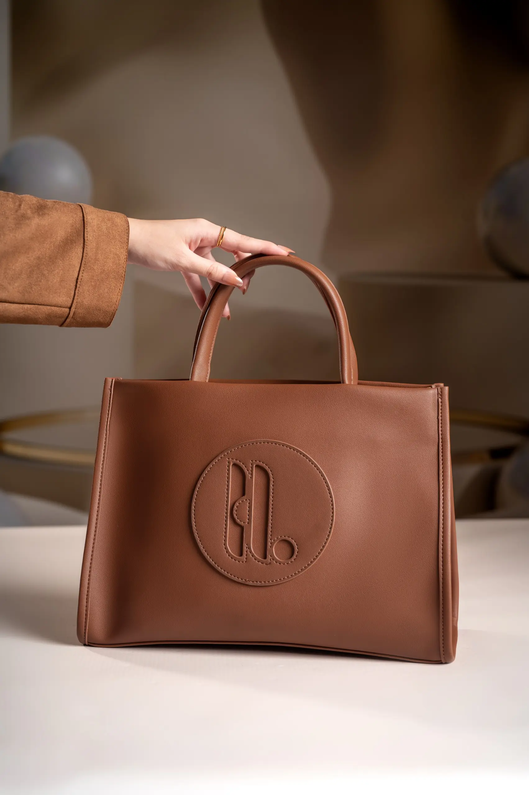 GUMI TOTEBAG TERRACOTA
