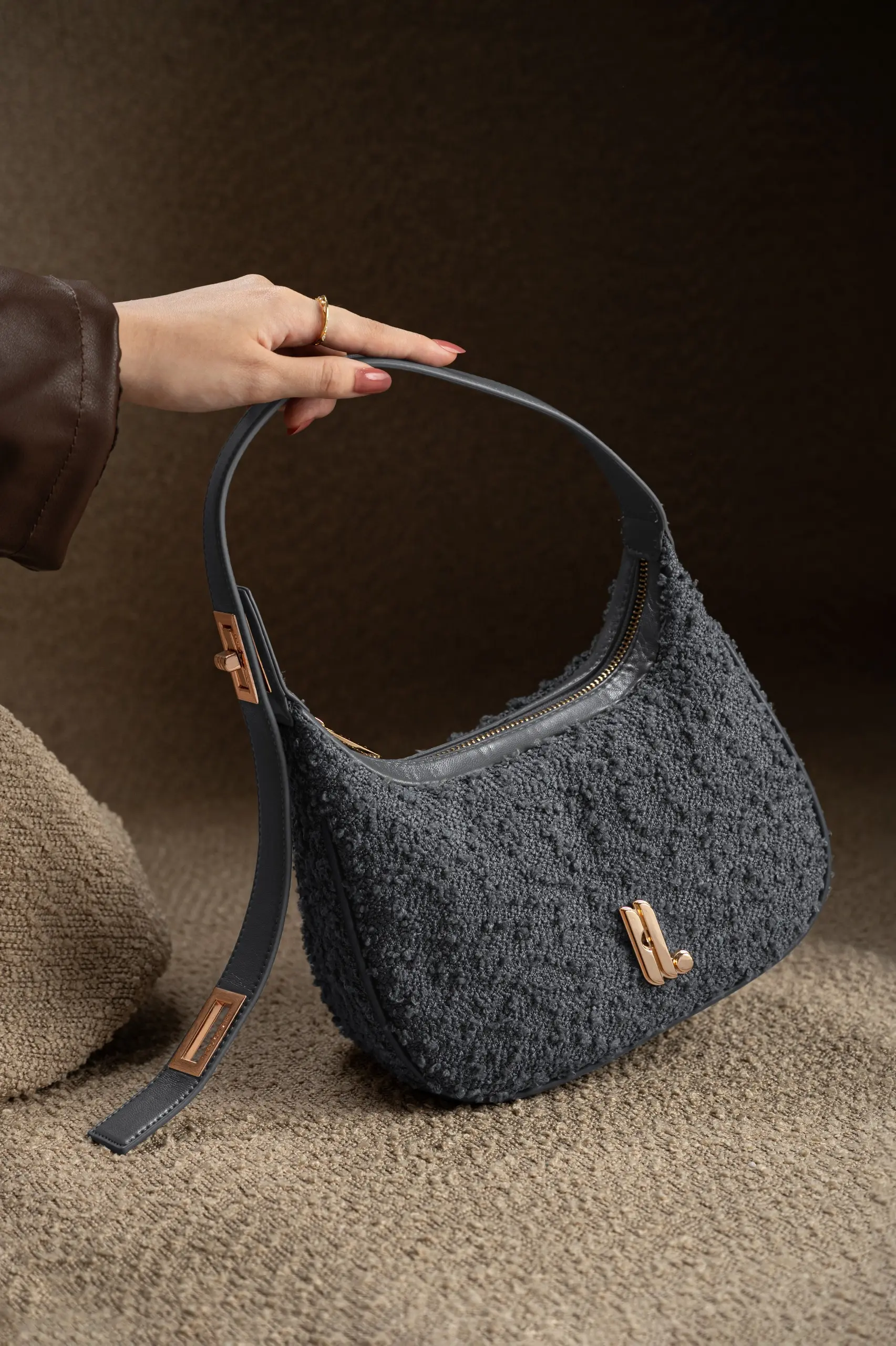 CANNES BAG CHARCOAL