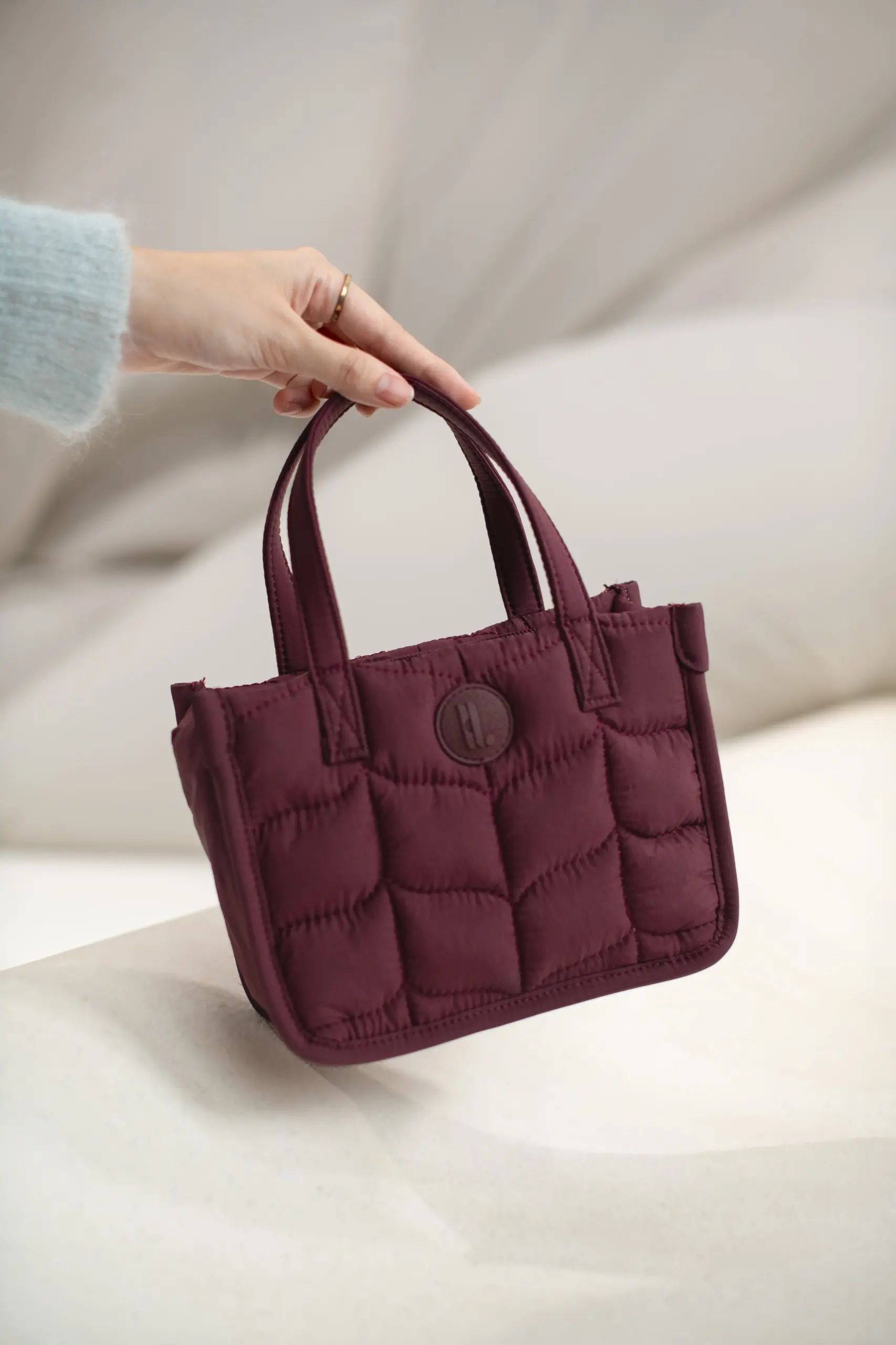 FLUFF TOTEBAG MAROON