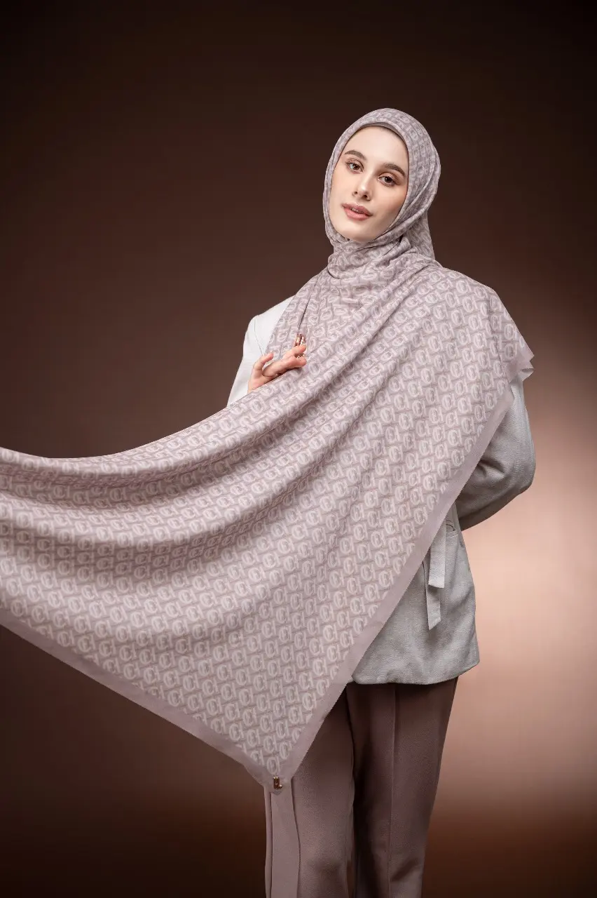 HLC SCARF DUSTY ROSE