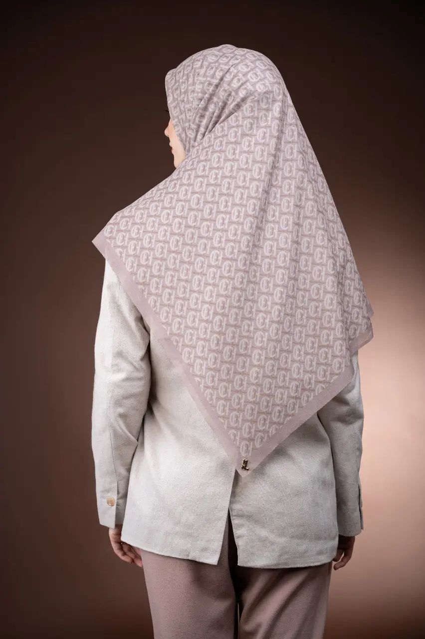 HLC SCARF DUSTY ROSE