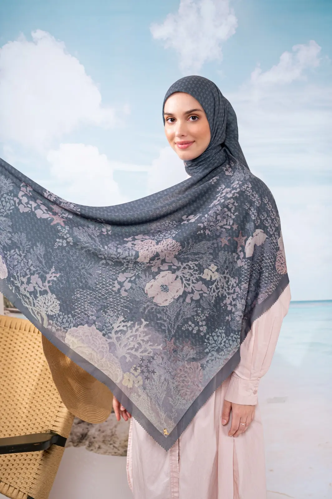 COASTAL APPEAL SCARF VALANA