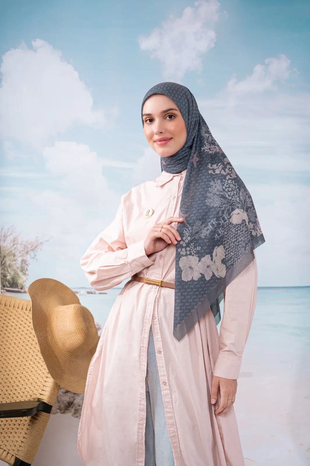 COASTAL APPEAL SCARF VALANA