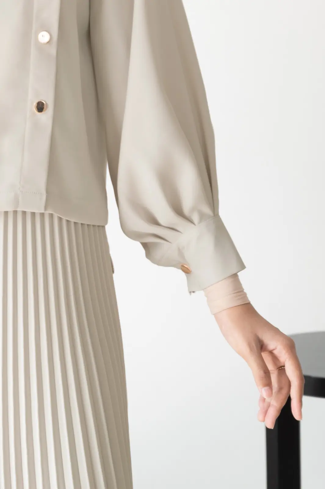 OPHELIA BLOUSE IVORY