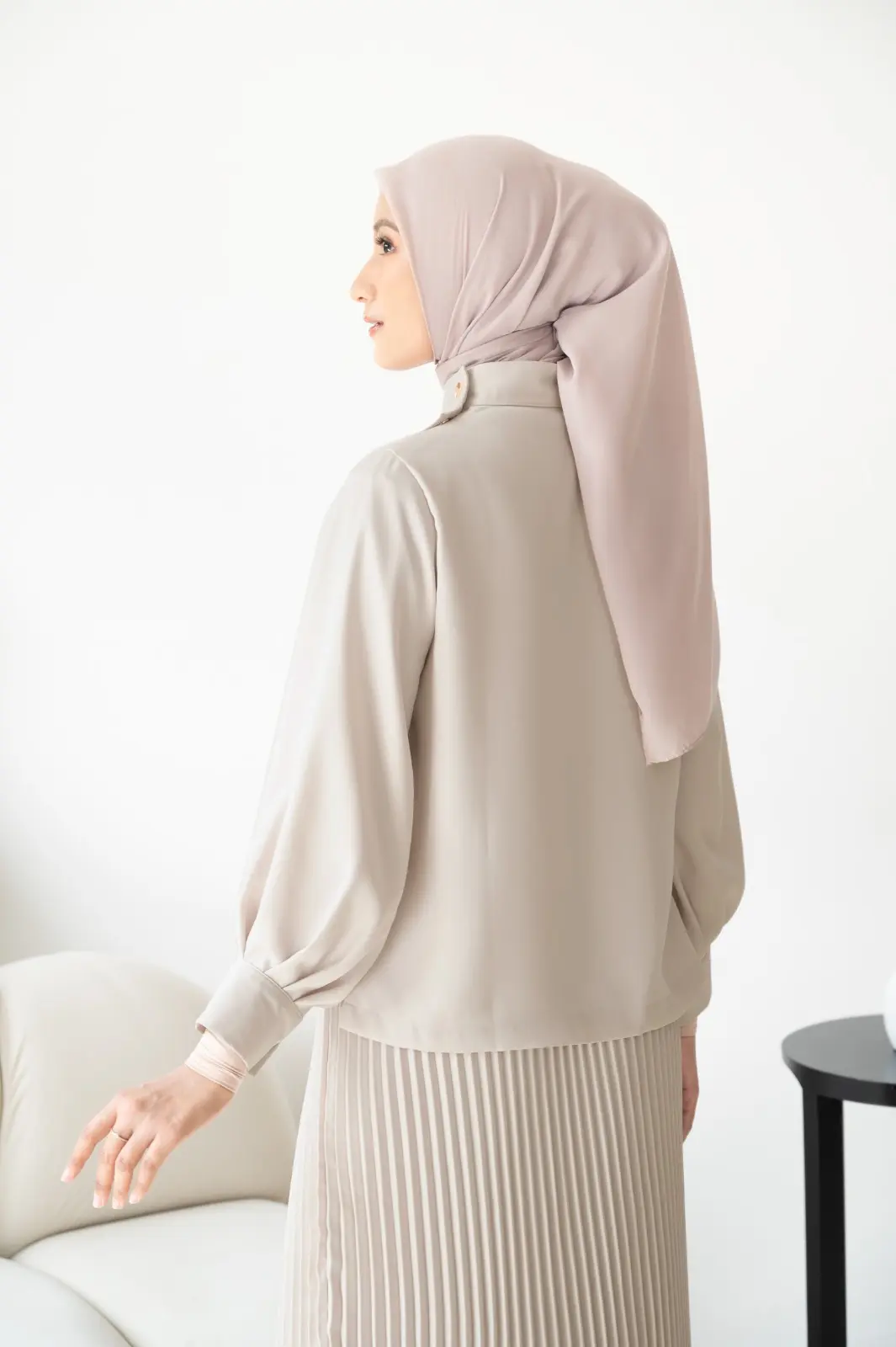 OPHELIA BLOUSE IVORY
