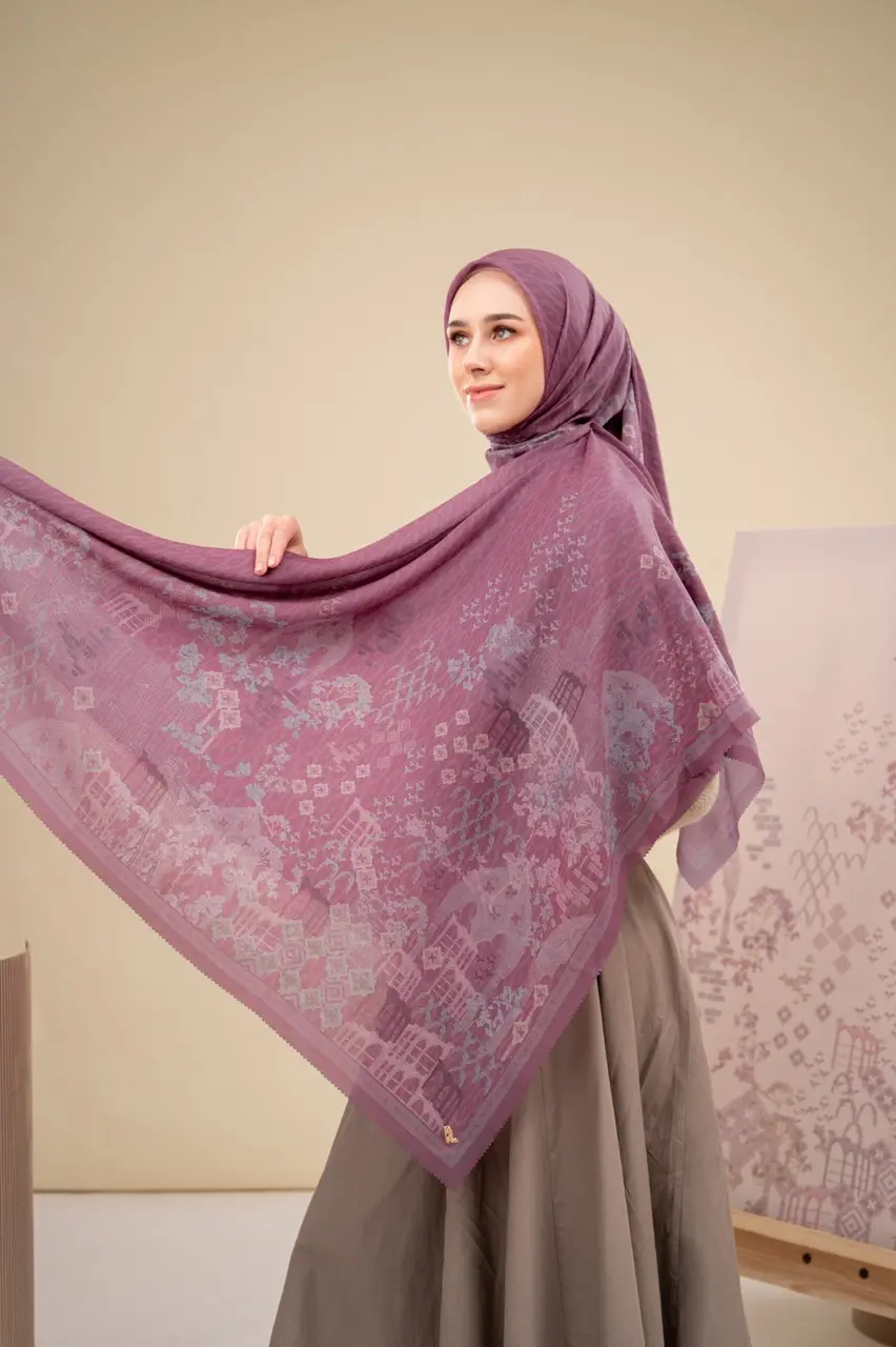 BERGAMO SCARF CERISE