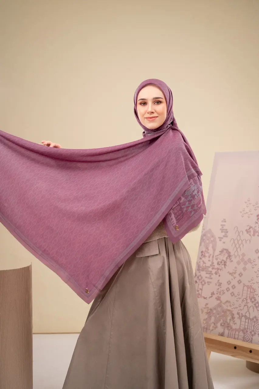 BERGAMO SCARF CERISE