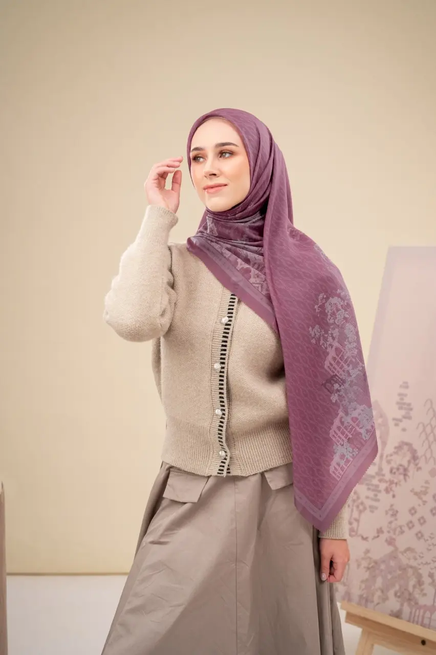 BERGAMO SCARF CERISE