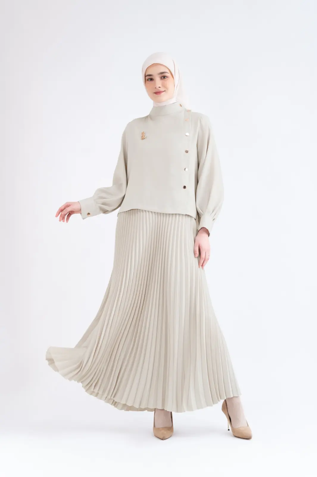 OPHELIA SKIRT IVORY