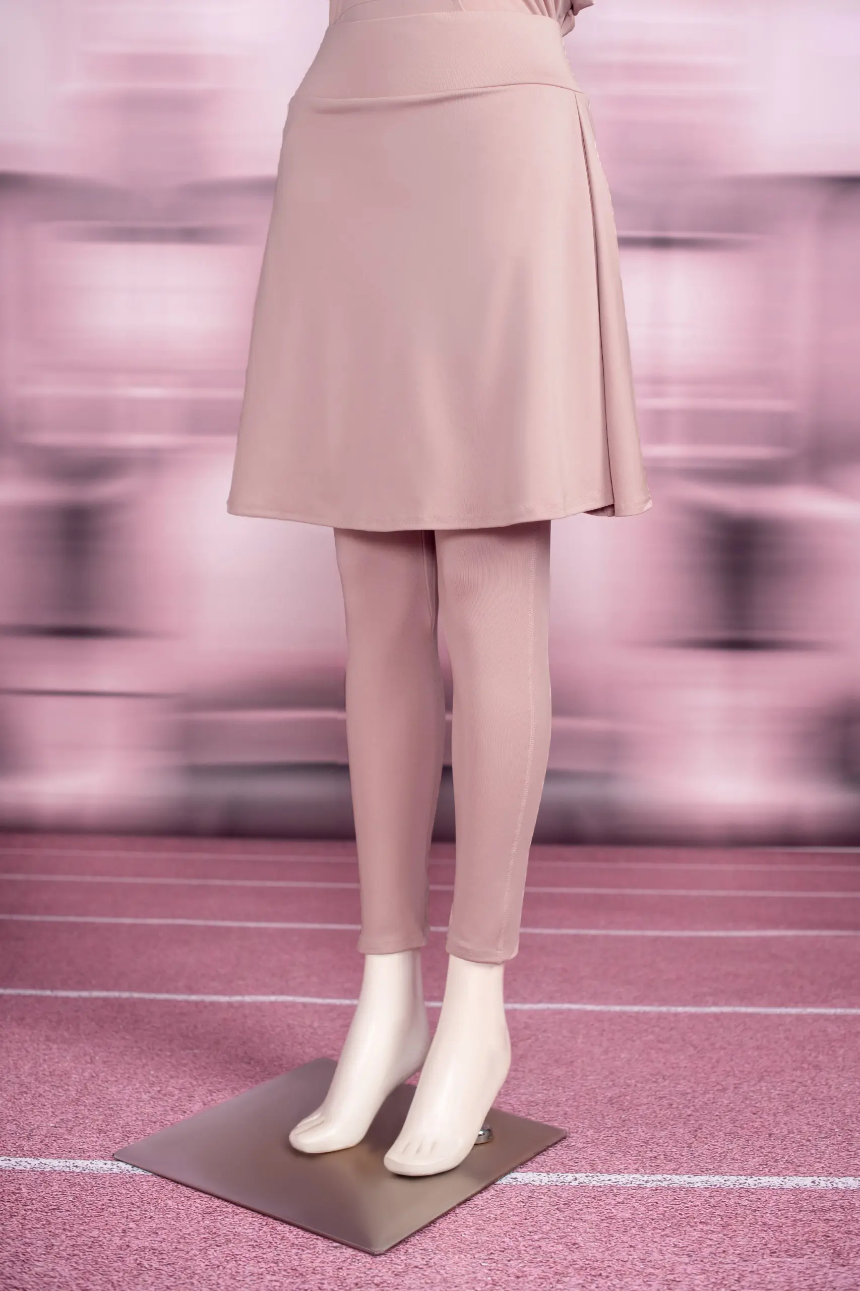 FLEXY SPORT SKIRT LEGGING BLUSH