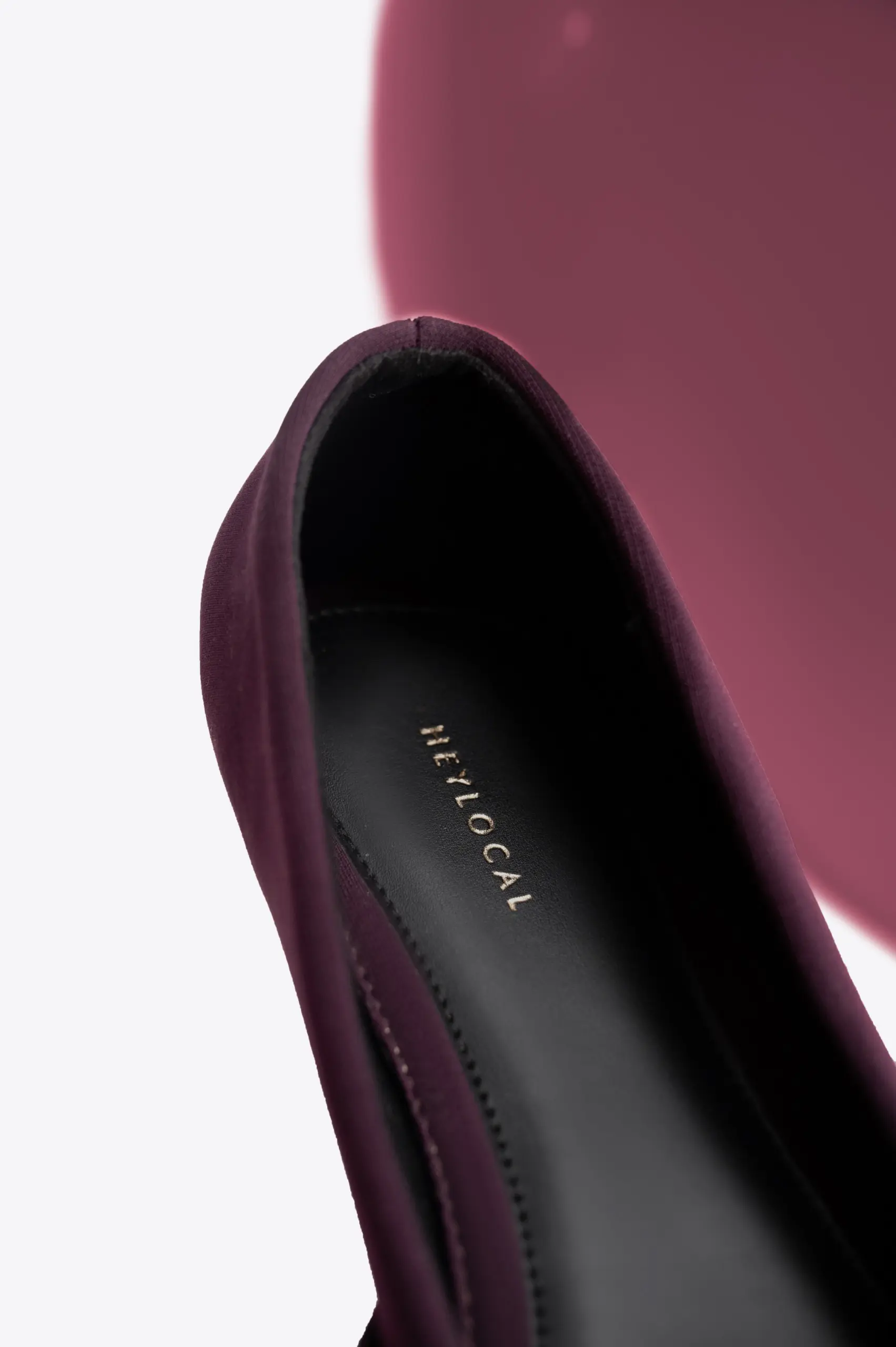 NOEMI FLATSHOES MAROON