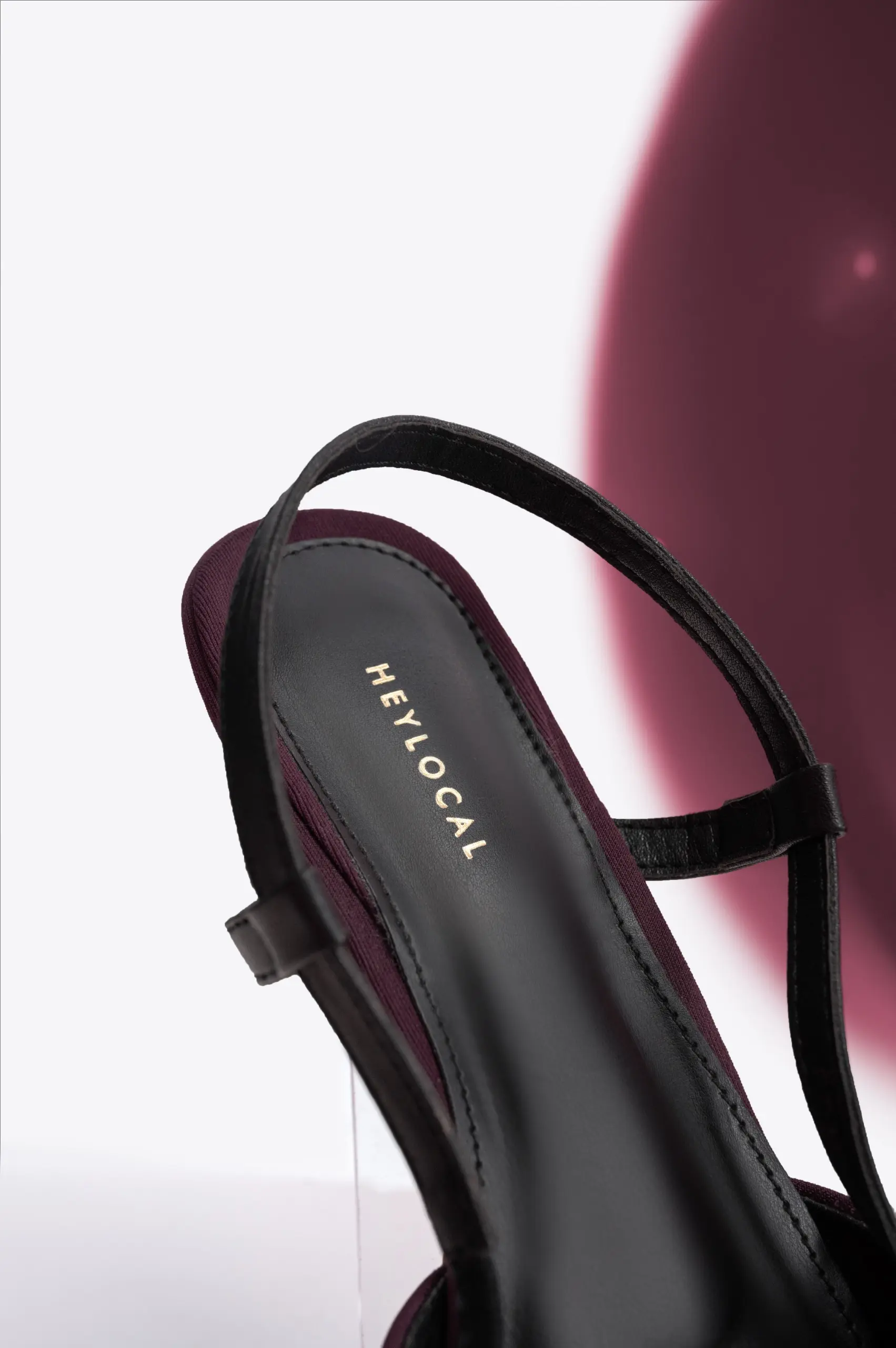 NOEMI HEELS MAROON