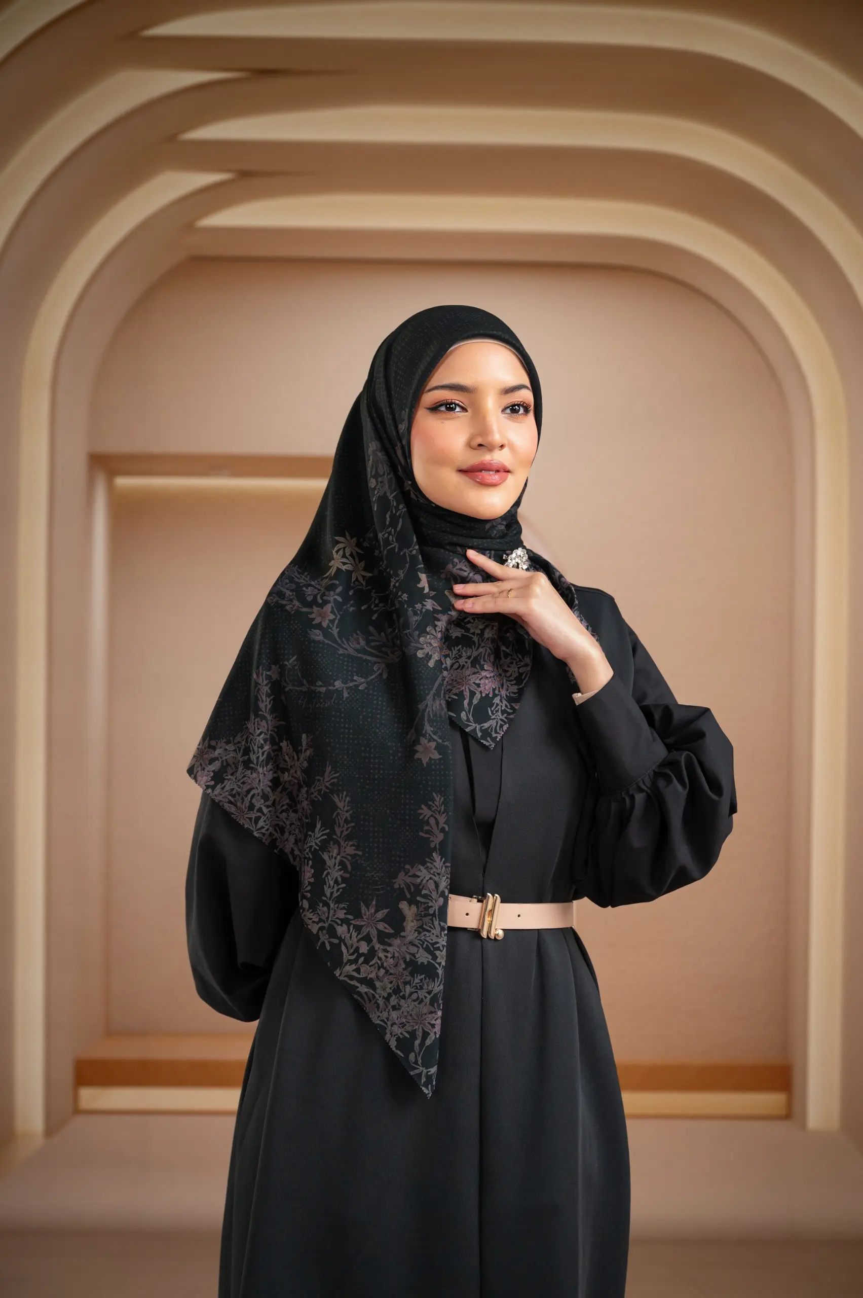 AROMÉ SCARF NOIR