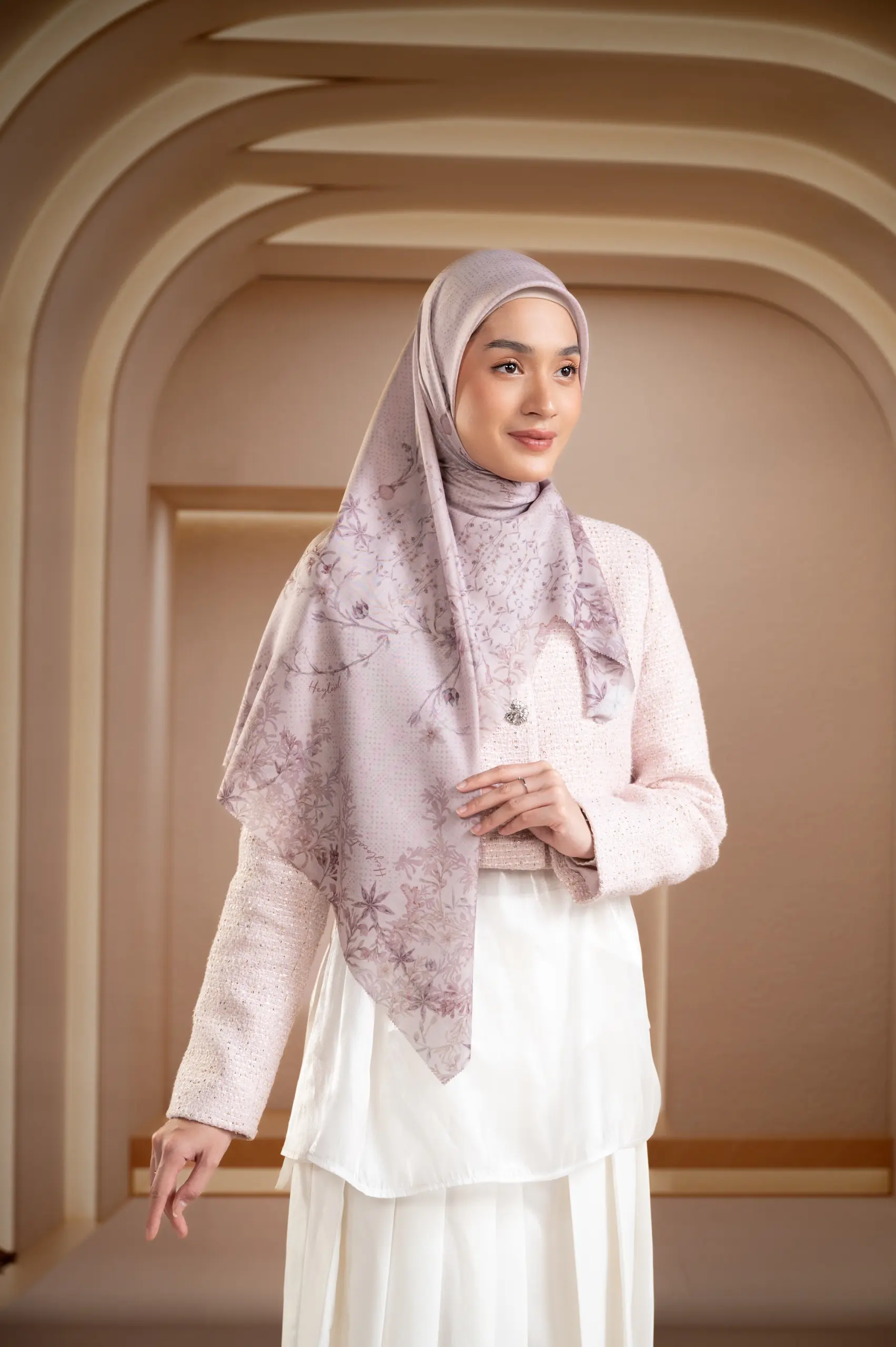 AROMÉ SCARF ORCHIDROSE