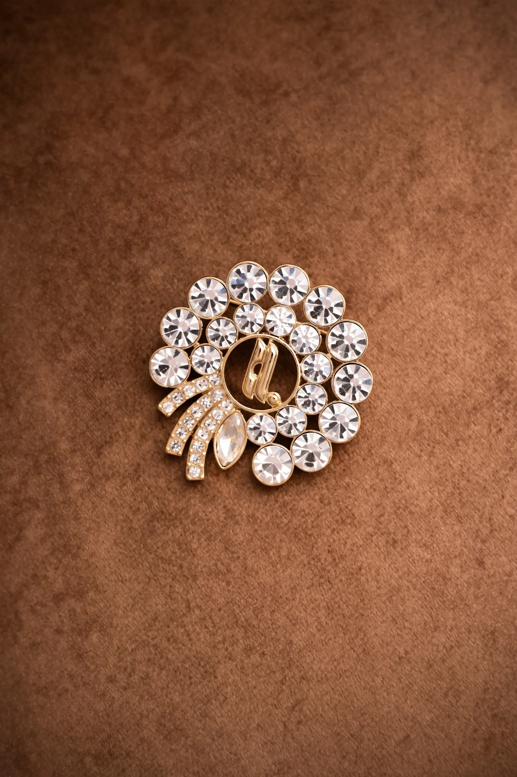 GANIA BROOCH GOLD