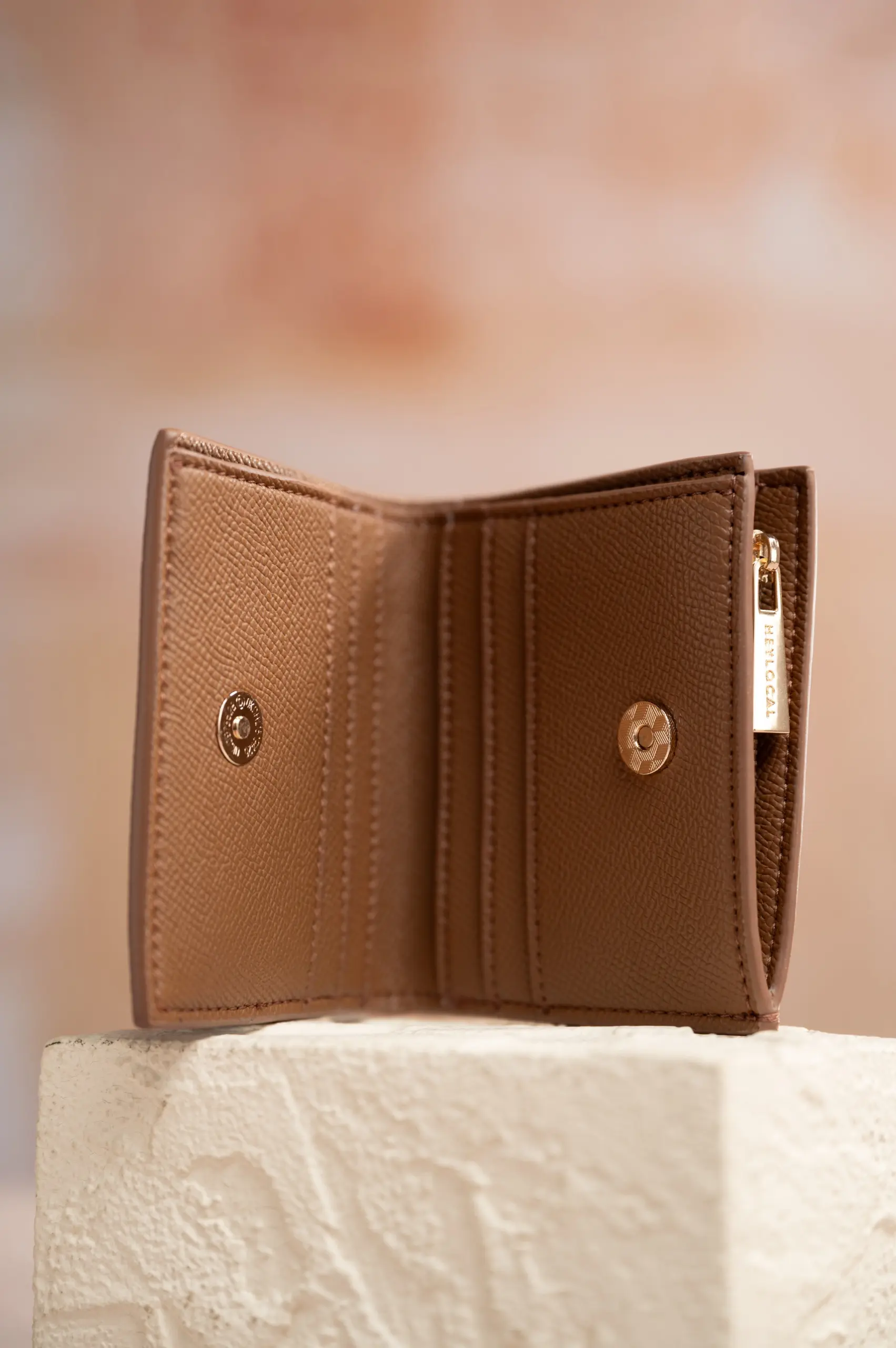 ALBA WALLET CAMEL