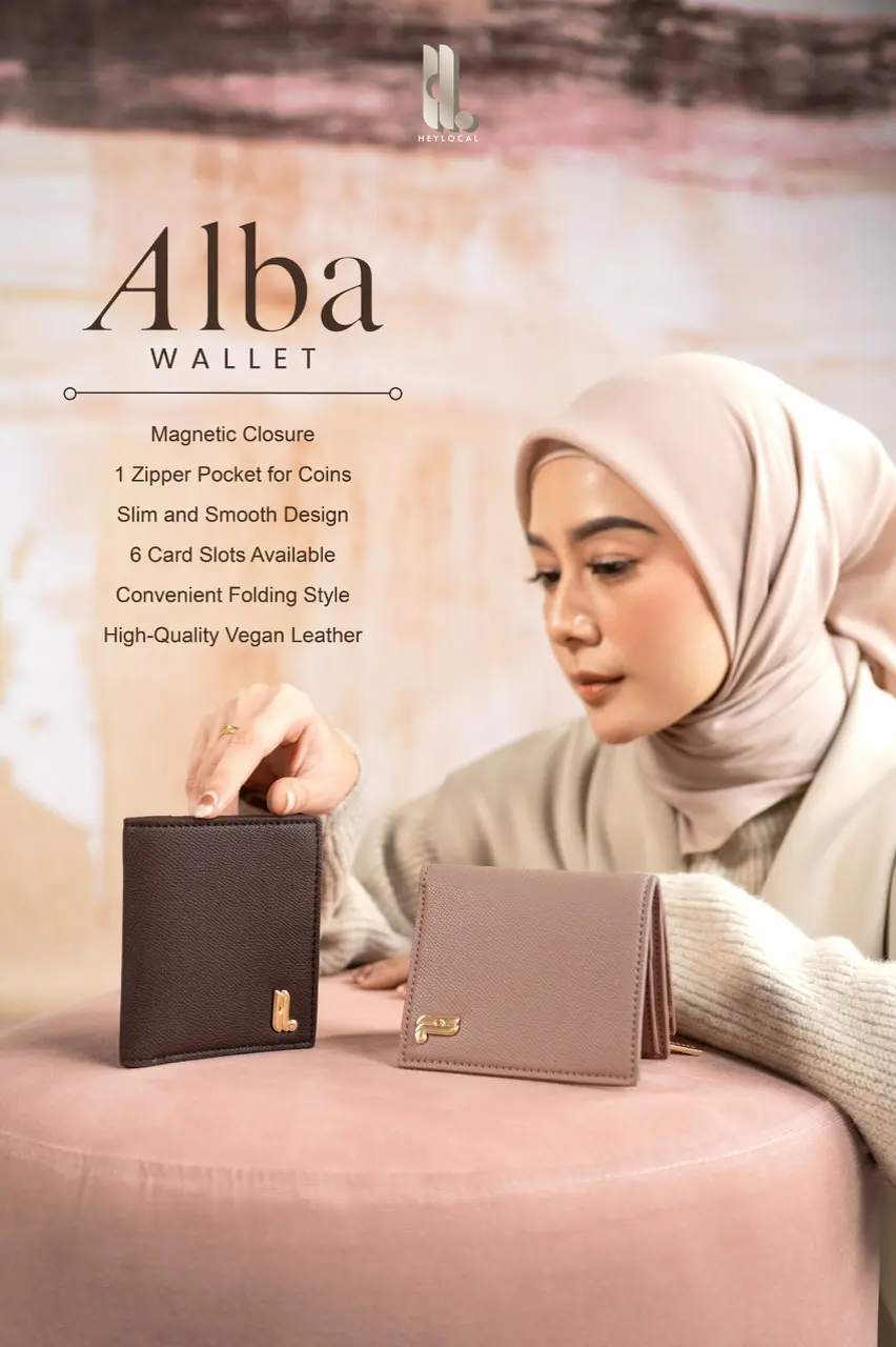 ALBA WALLET CAMEL