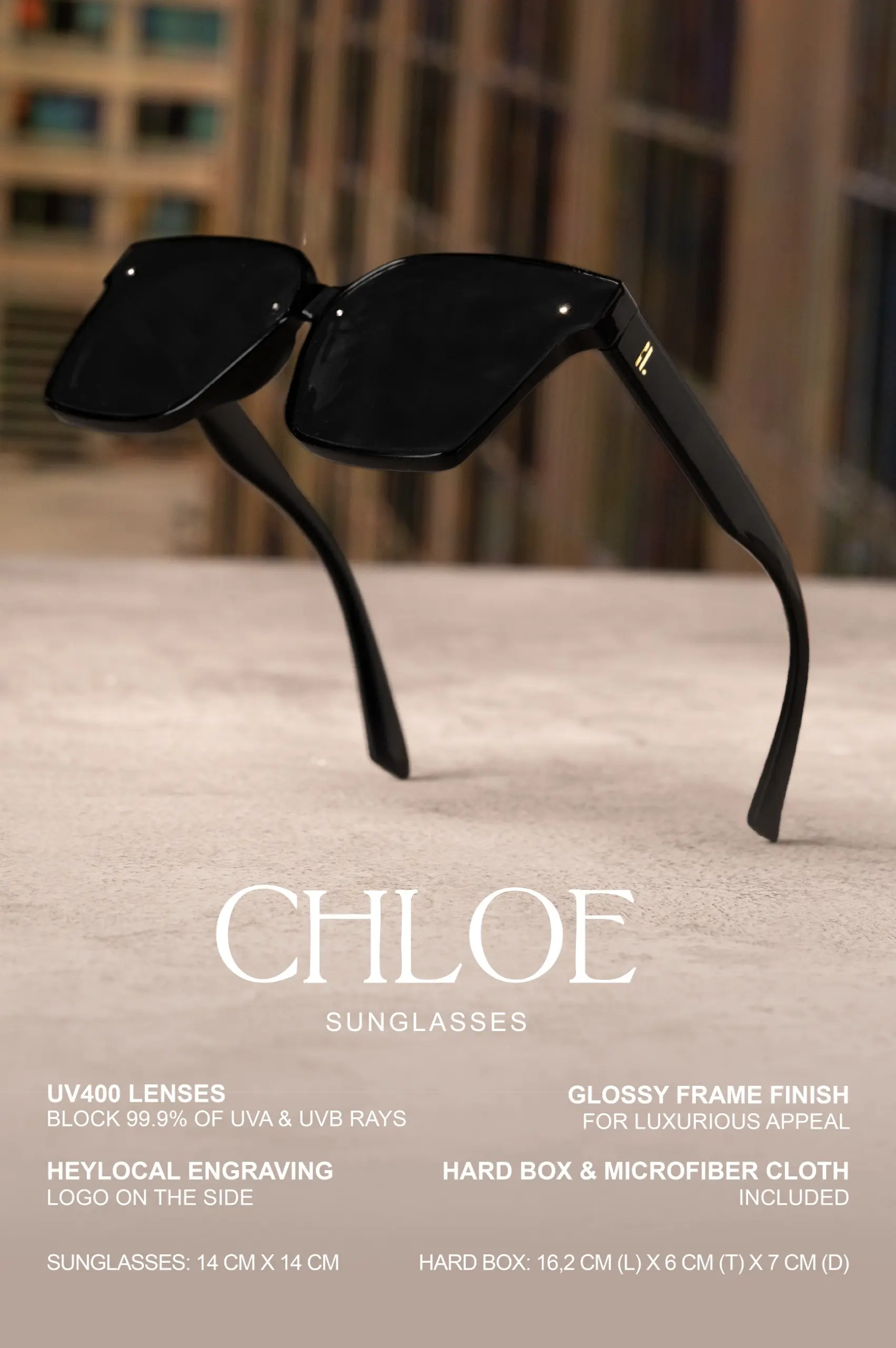 CHLOE SUNGLASSES HAZEL